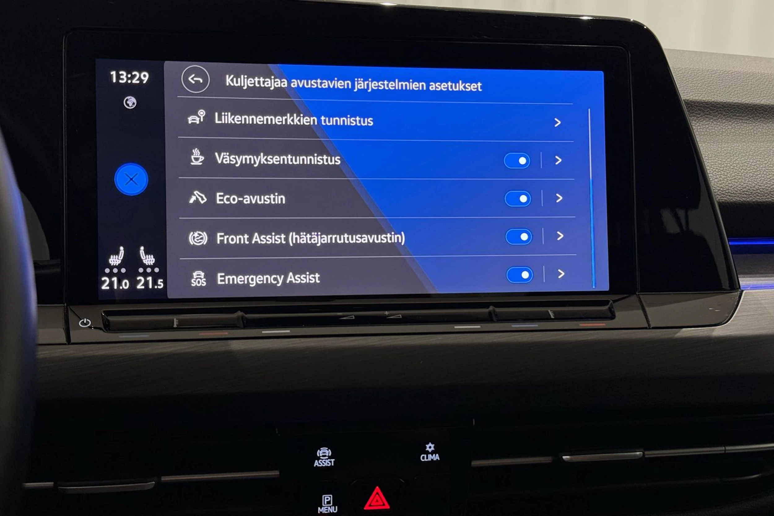 hopea Volkswagen Golf 2021 kuva 24.