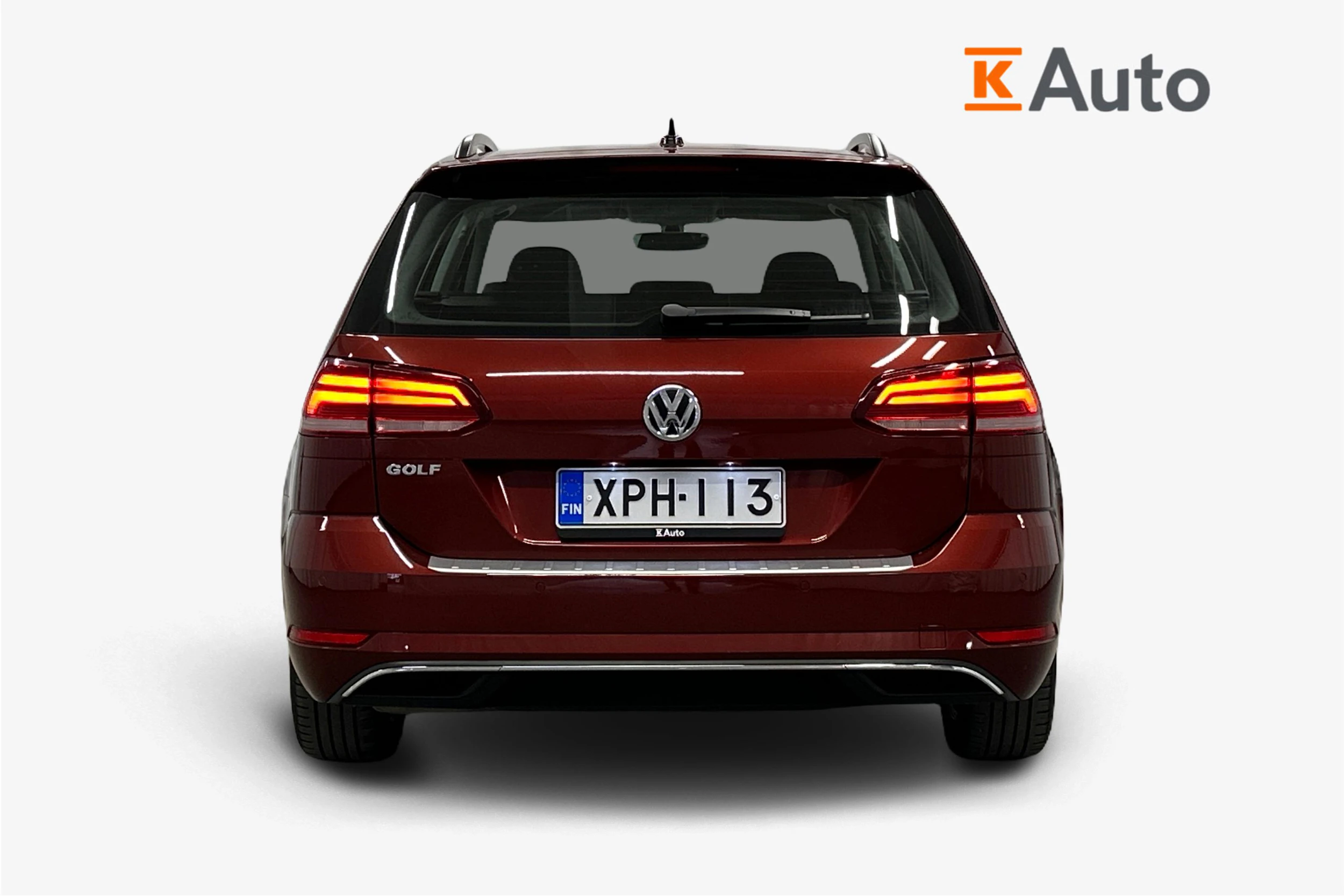 Punainen Volkswagen GOLF 2020 kuva 4.