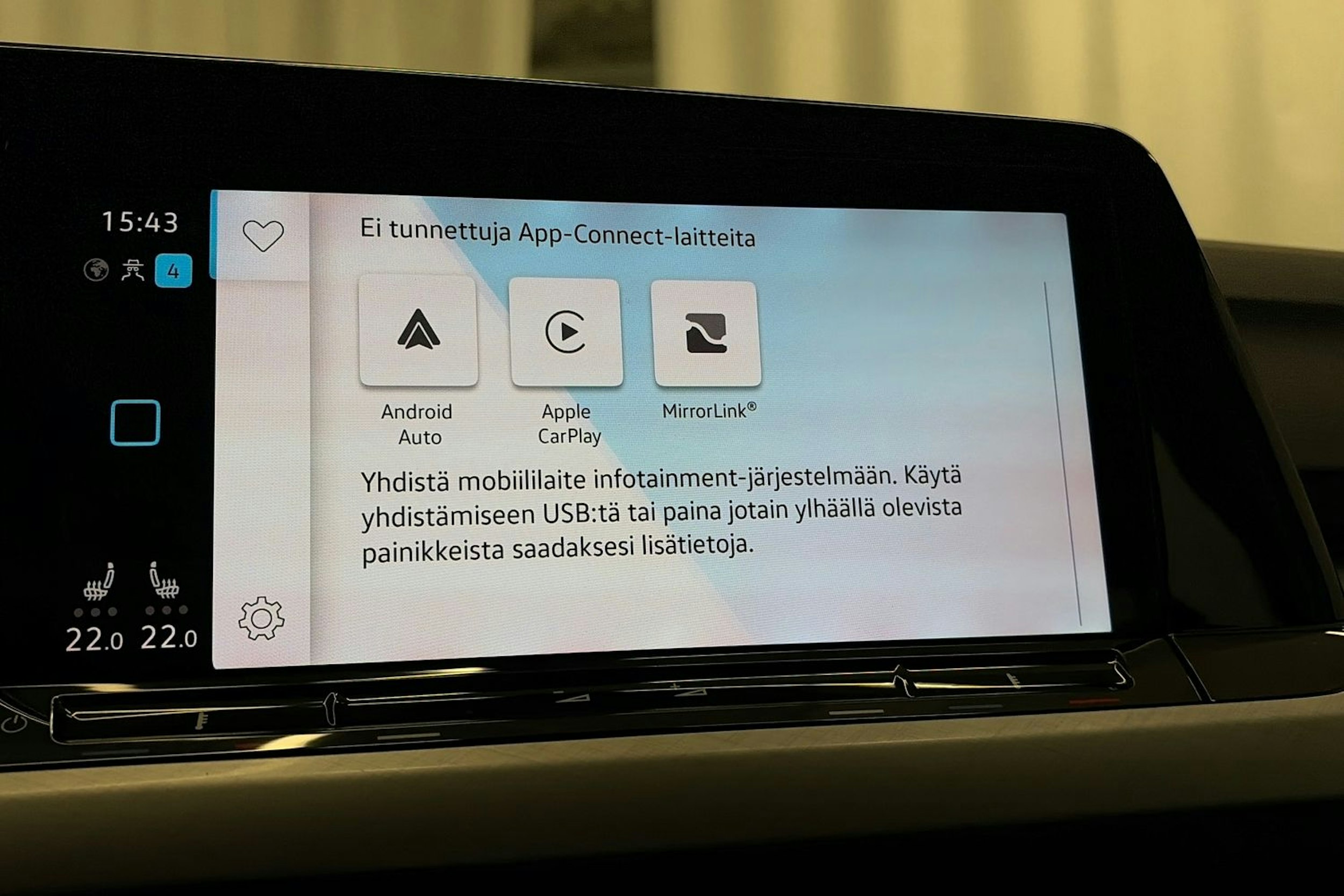 Valkoinen Volkswagen GOLF 2020 kuva 20.