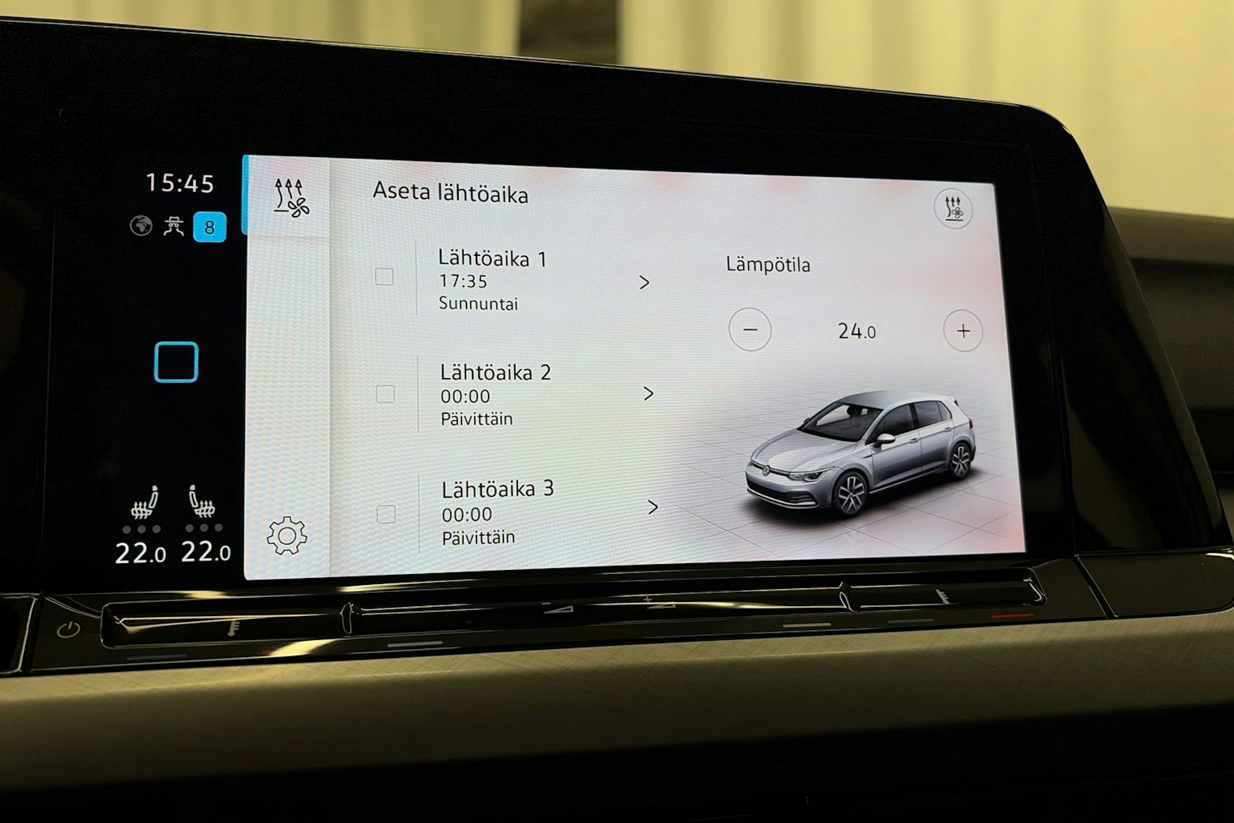 Valkoinen Volkswagen GOLF 2020 kuva 24.