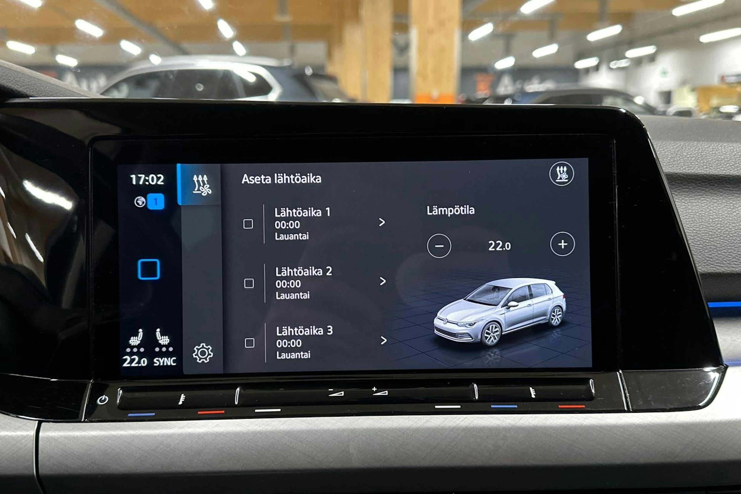 sininen Volkswagen Golf 2020 kuva 18.