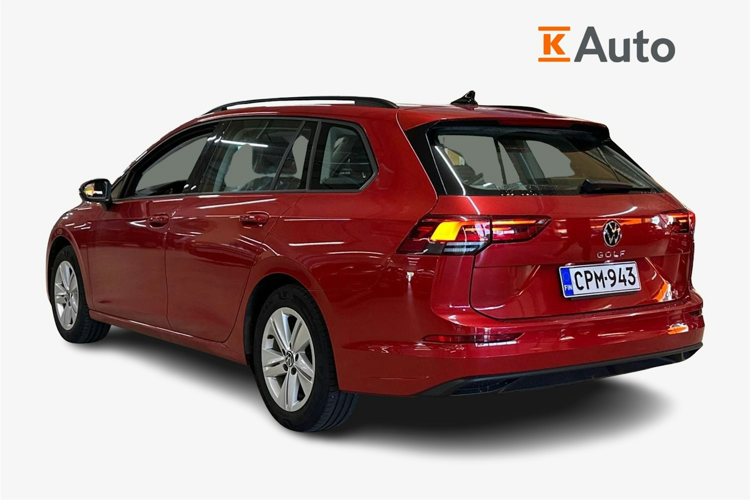 punainen Volkswagen Golf 2021 kuva 2.