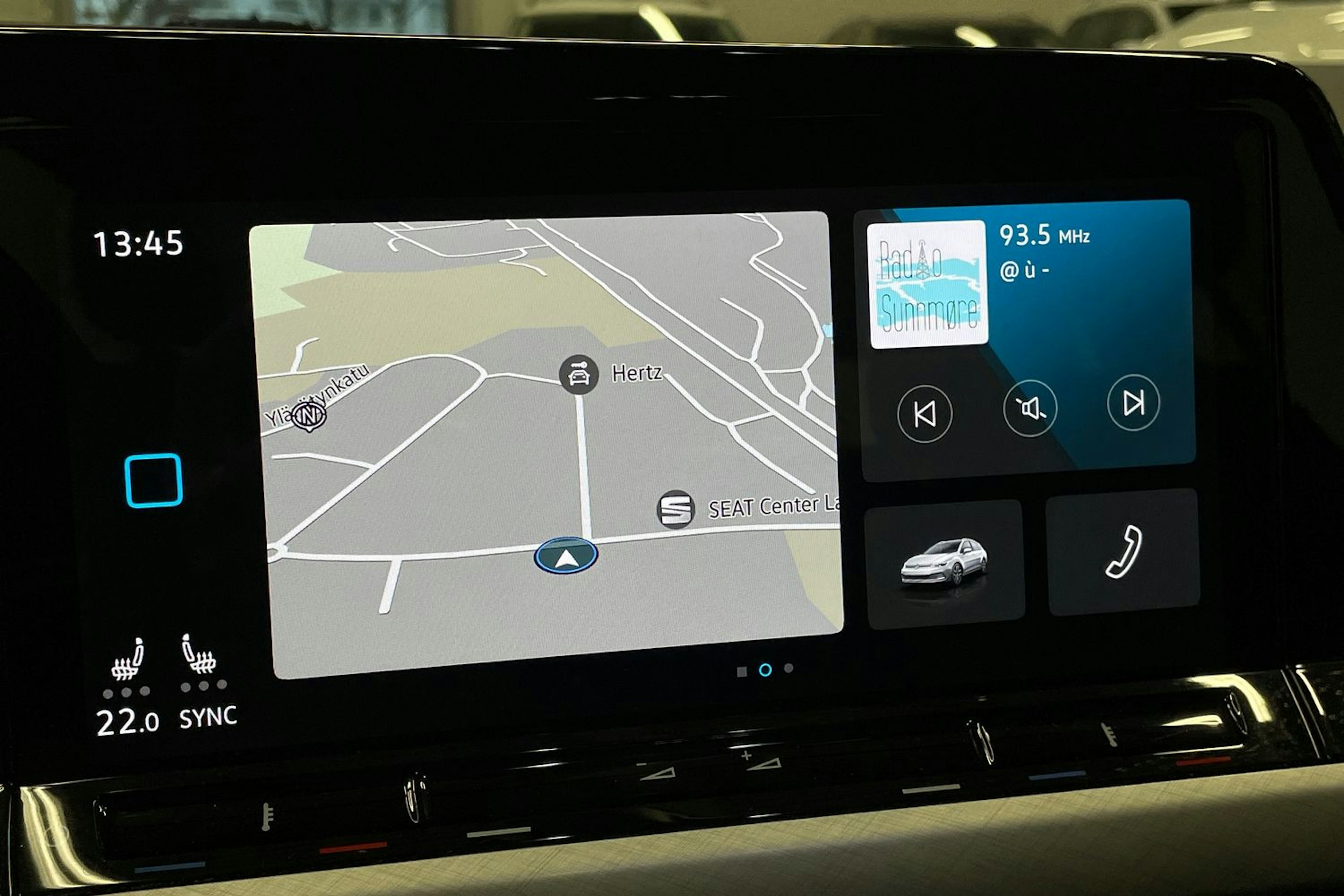 Valkoinen Volkswagen GOLF 2021 kuva 17.