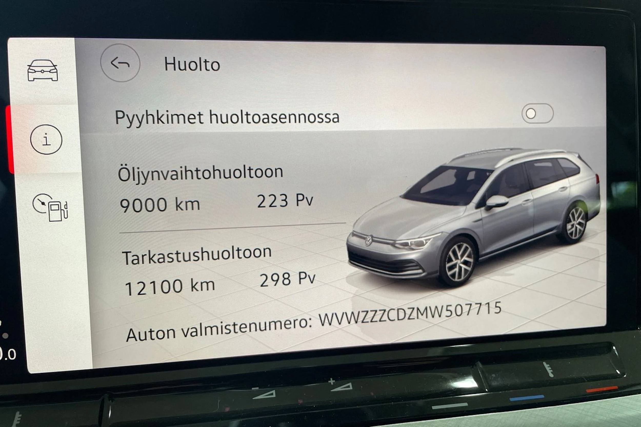Harmaa Volkswagen GOLF 2021 kuva 27.