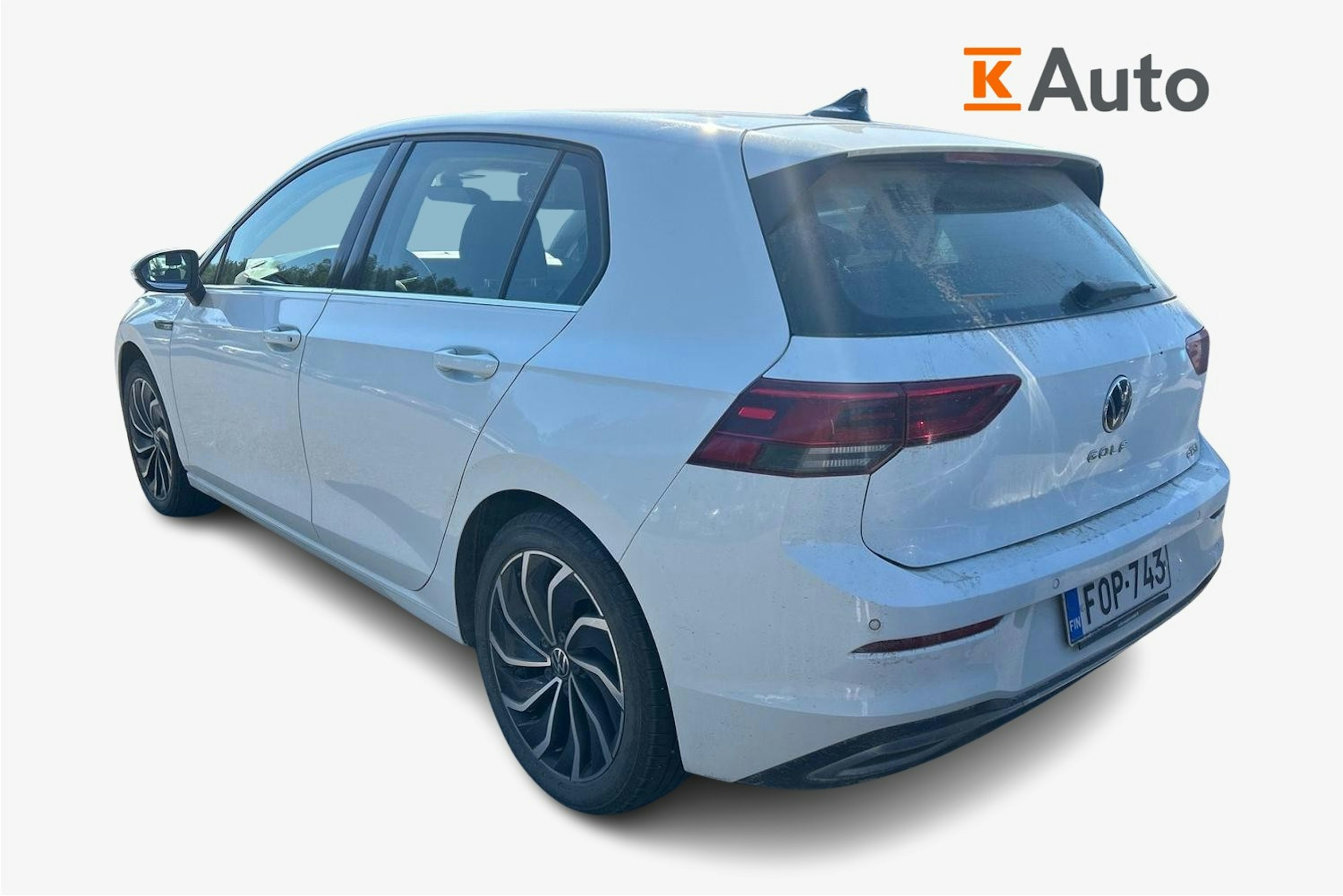 Valkoinen Volkswagen GOLF 2021 kuva 2.