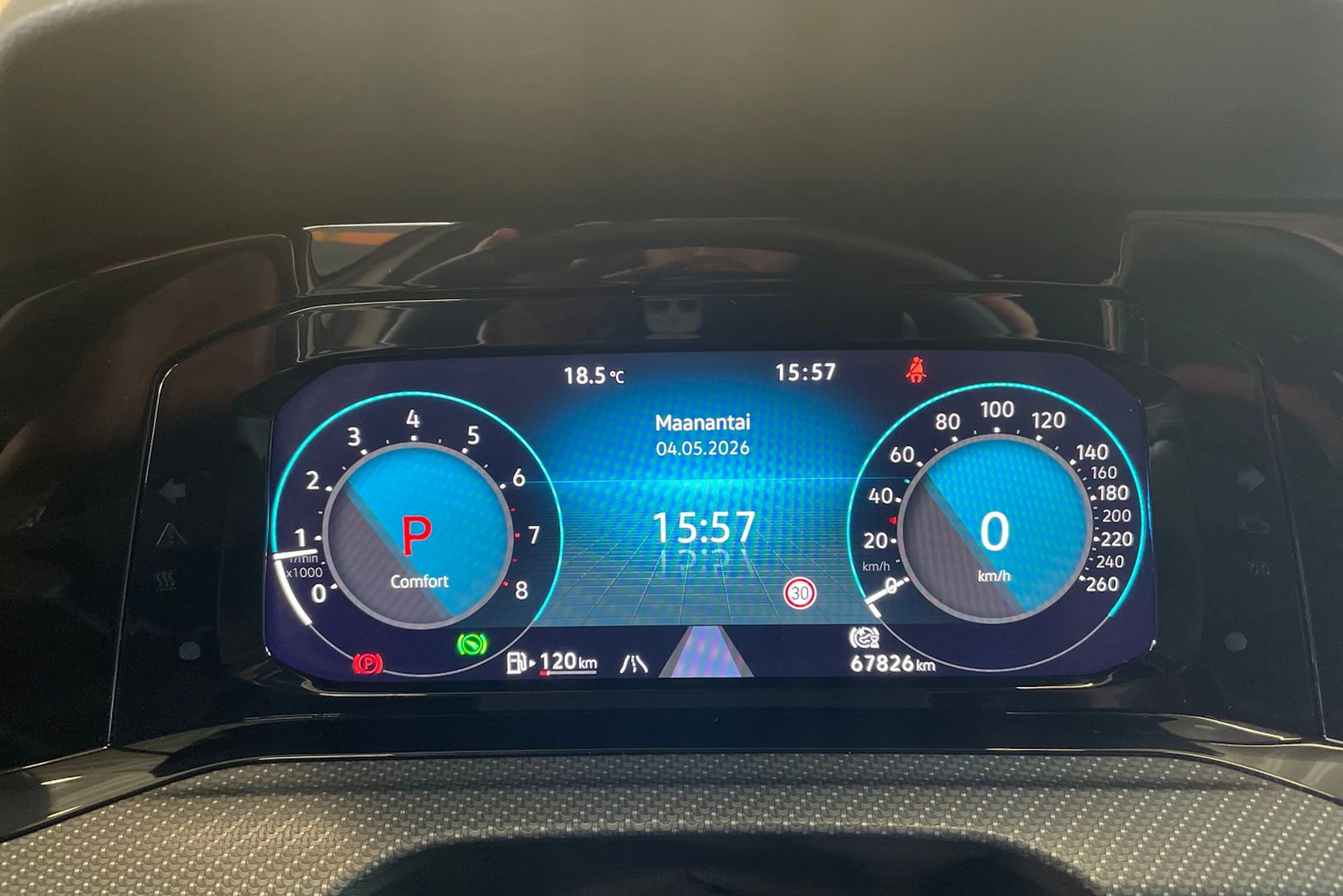 Valkoinen Volkswagen GOLF 2021 kuva 15.