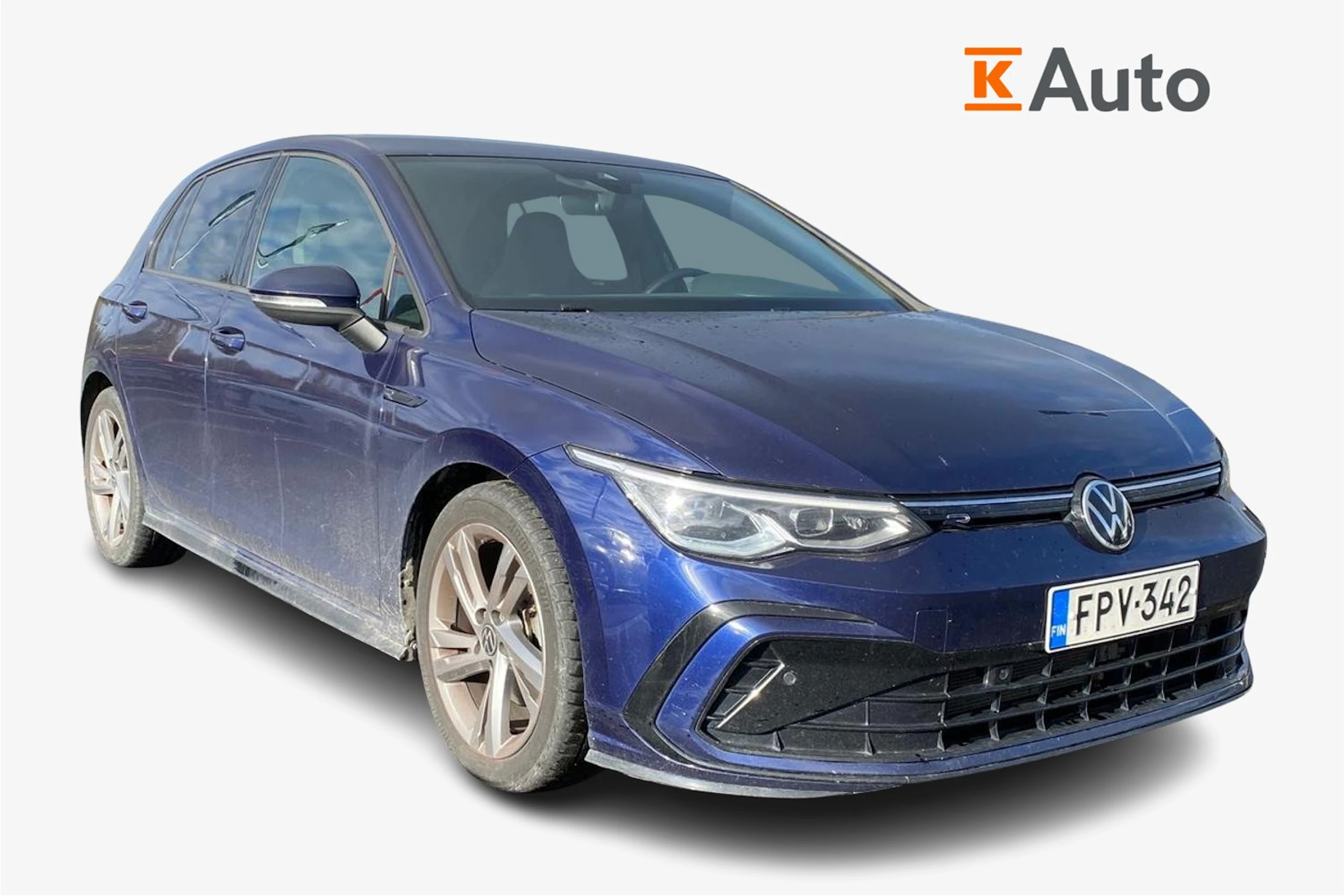 Sininen Volkswagen GOLF 2021 kuva 1.