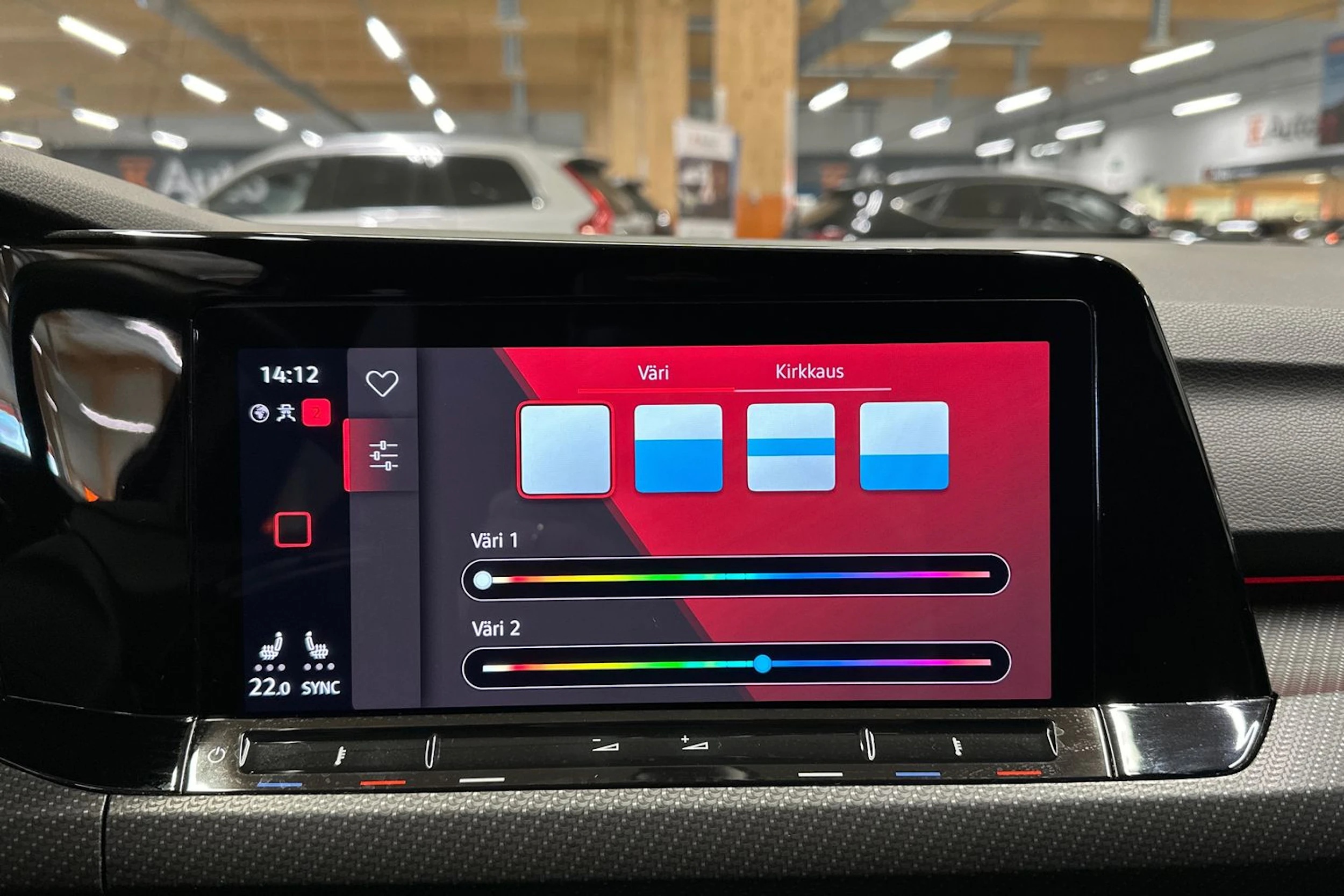 Sininen Volkswagen GOLF 2021 kuva 17.