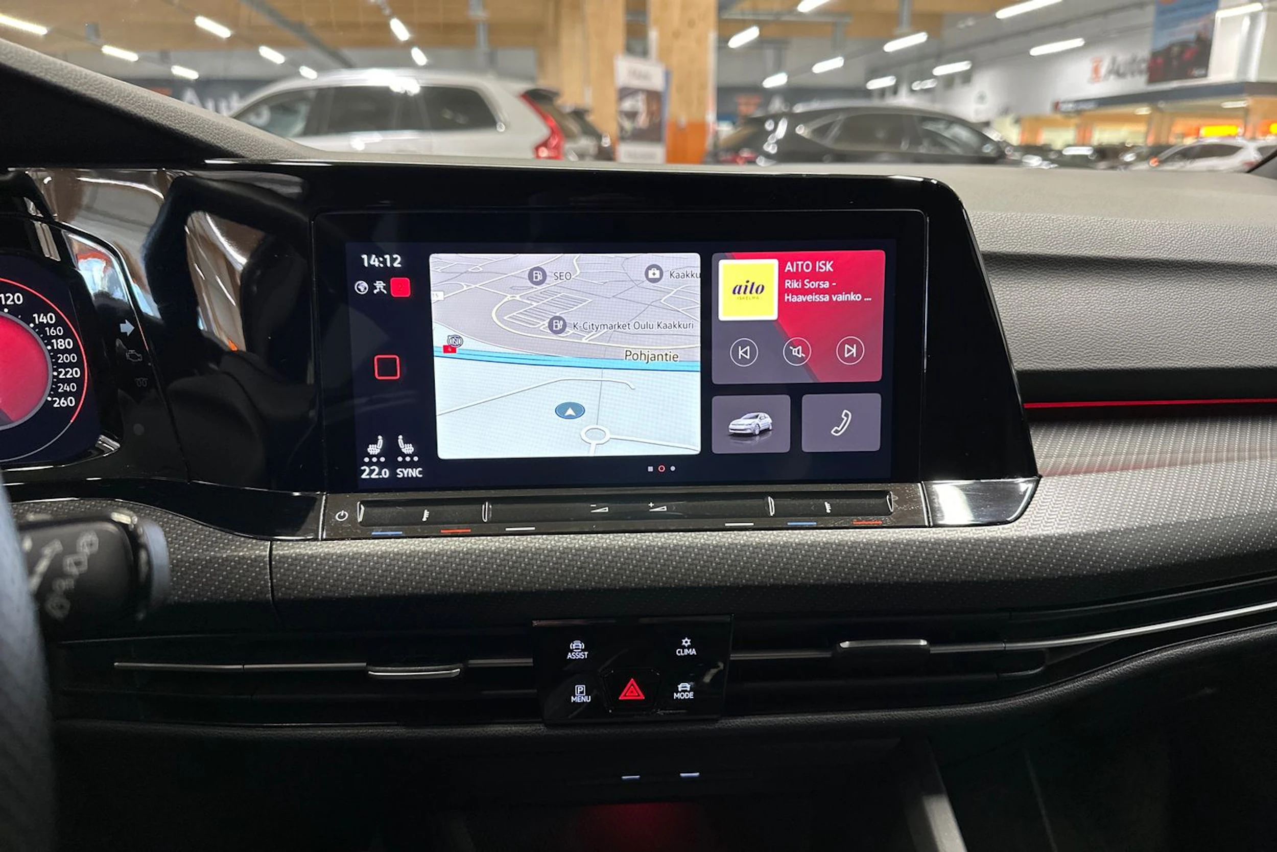 Sininen Volkswagen GOLF 2021 kuva 19.