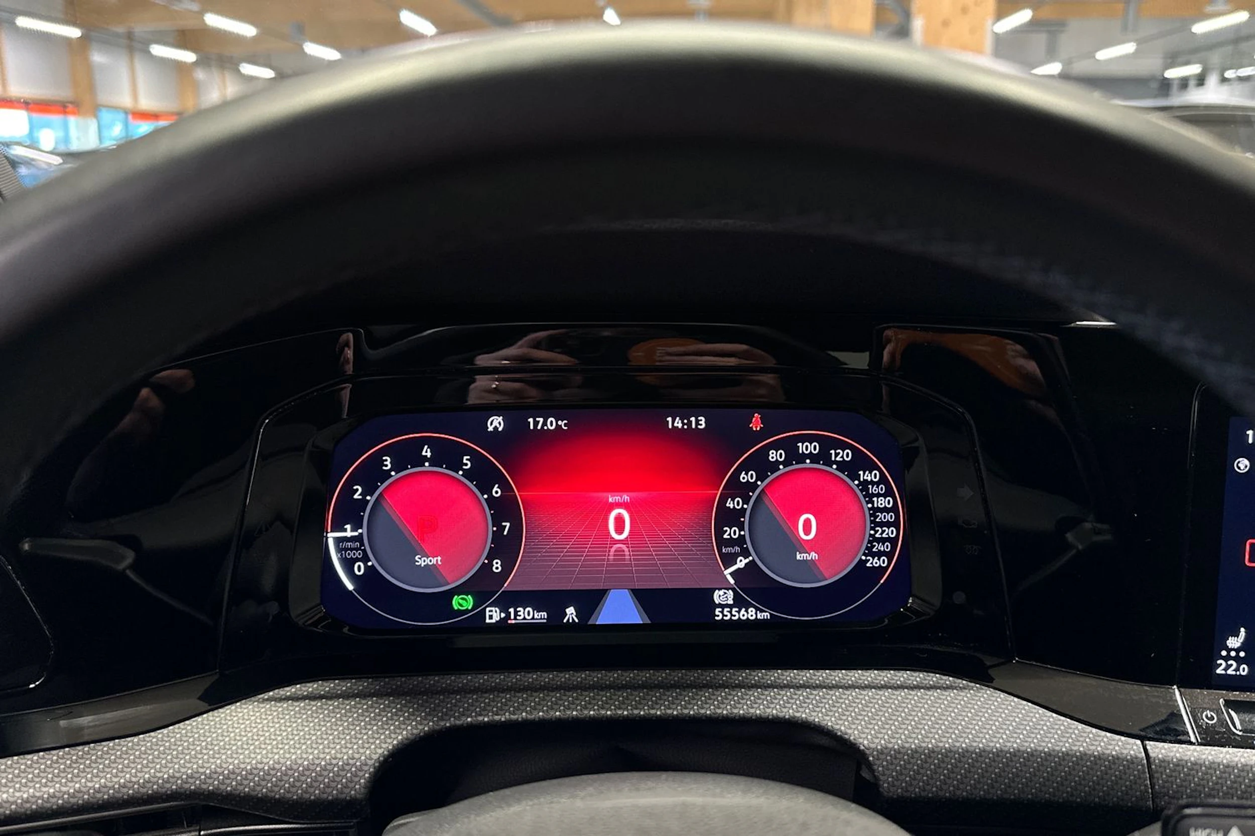 Sininen Volkswagen GOLF 2021 kuva 22.
