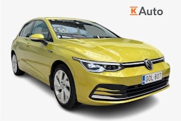 keltainen Volkswagen Golf 2021 kuva 1.