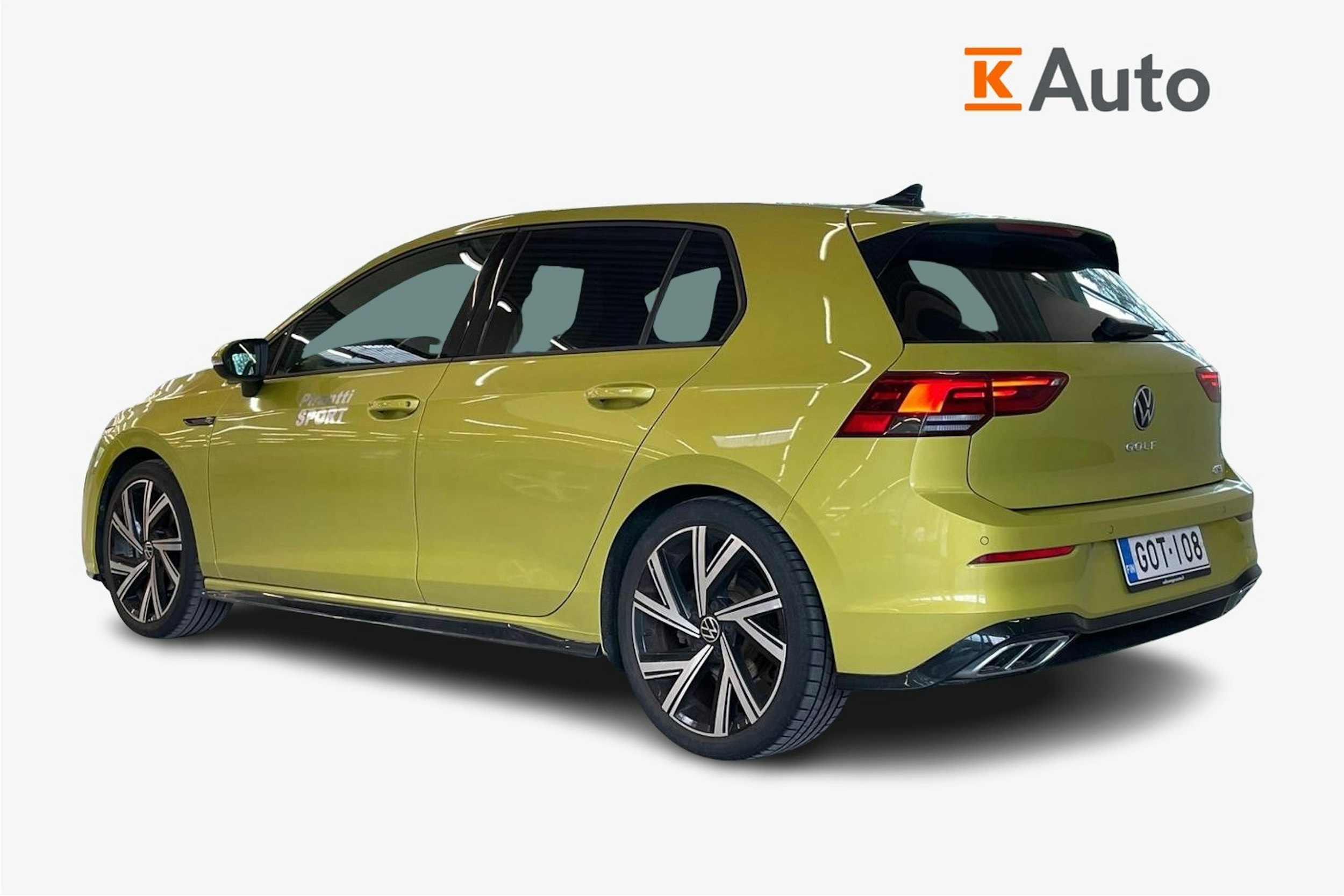 Keltainen Volkswagen GOLF 2021 kuva 2.