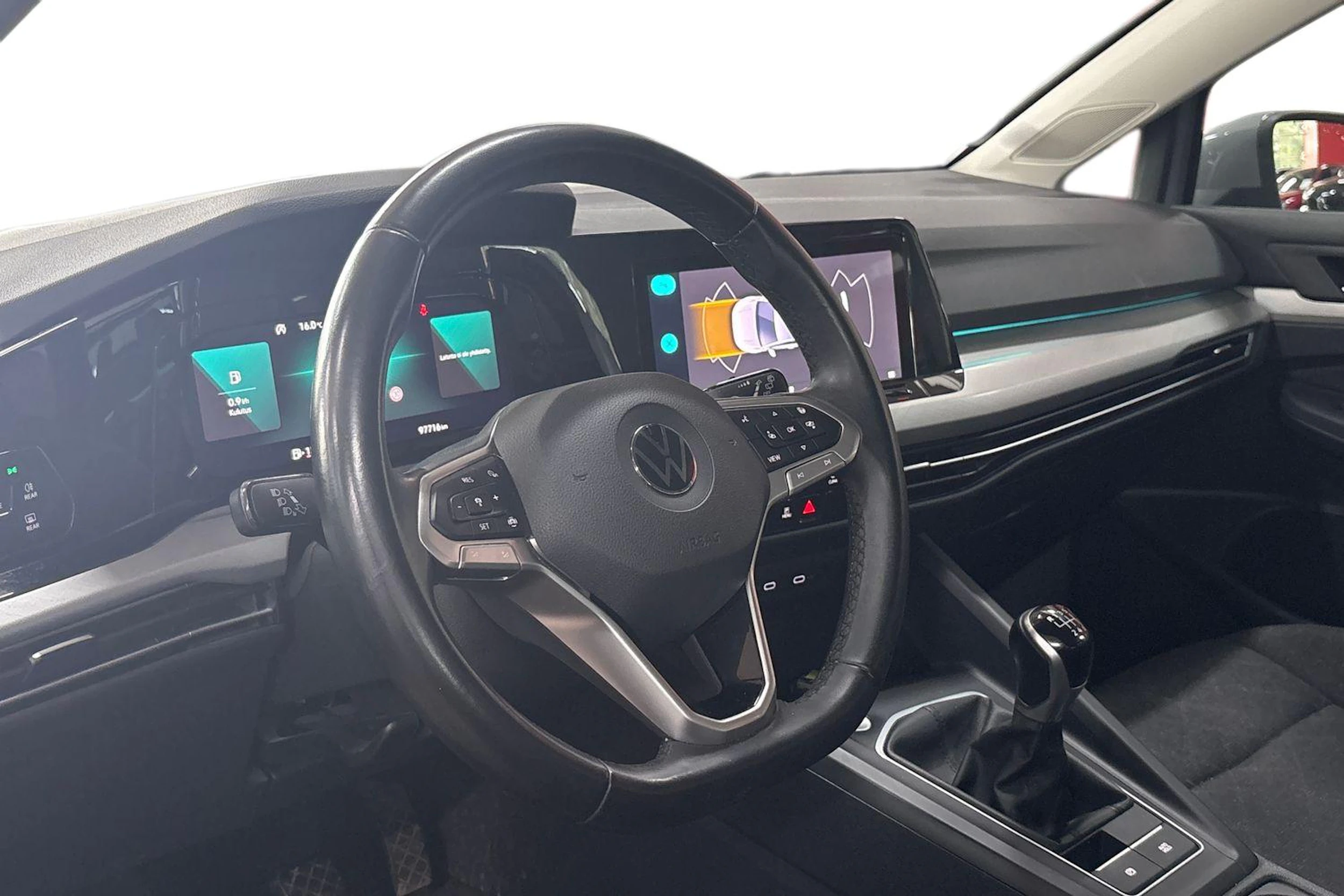 Harmaa Volkswagen GOLF 2021 kuva 3.