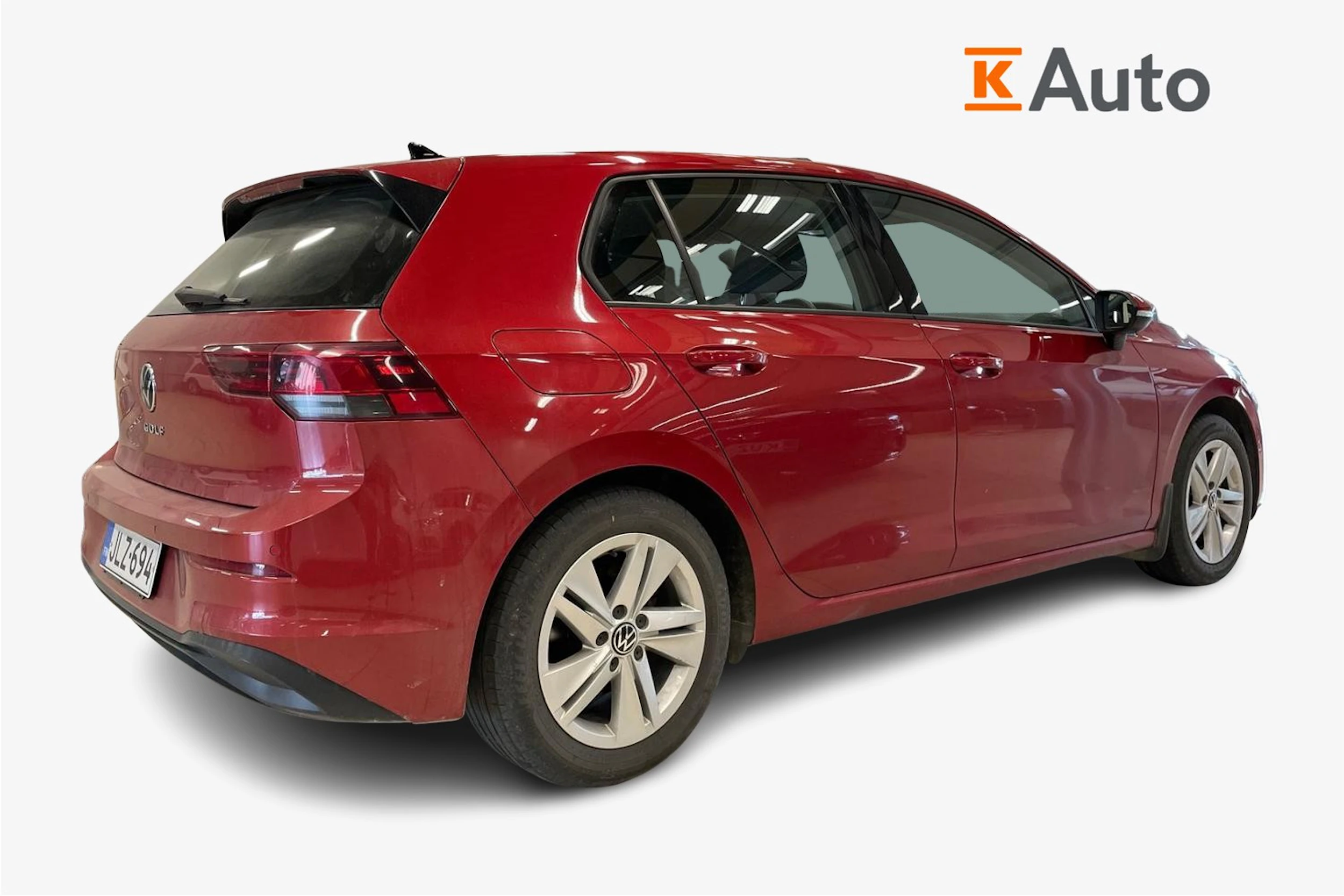 punainen Volkswagen Golf 2021 kuva 2.