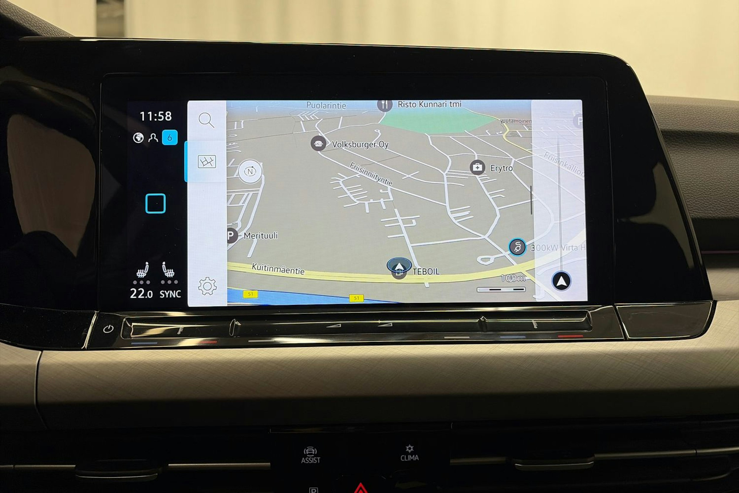 Punainen Volkswagen GOLF 2021 kuva 19.