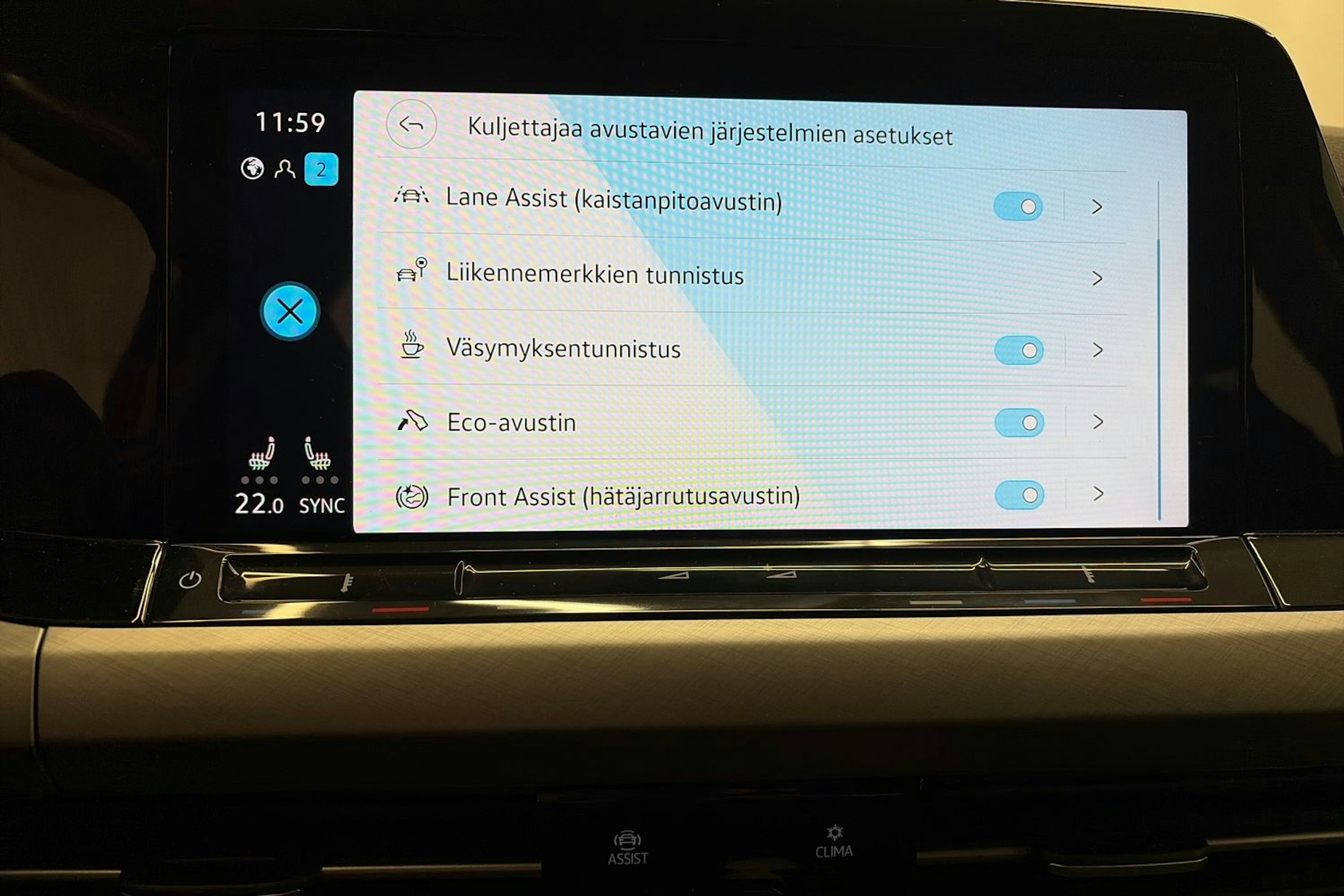 Punainen Volkswagen GOLF 2021 kuva 23.