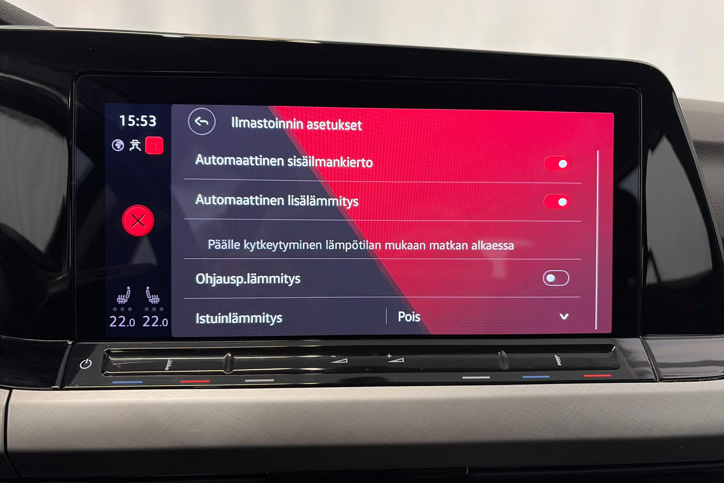 sininen Volkswagen Golf 2021 kuva 27.