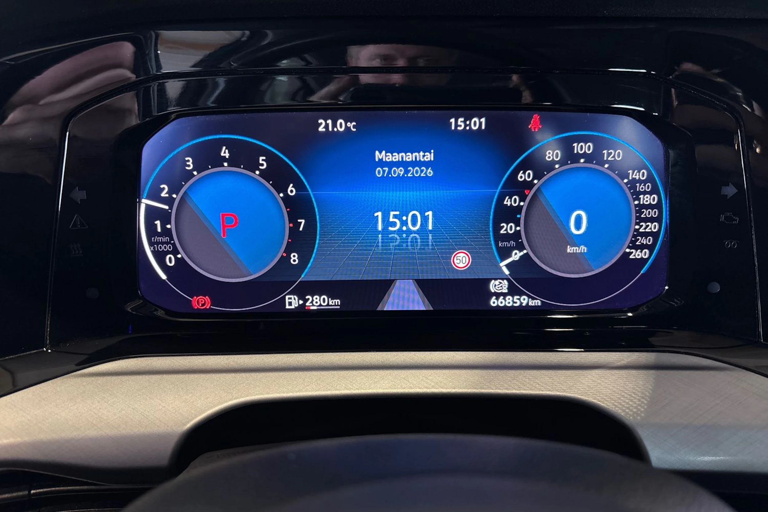 Harmaa Volkswagen GOLF 2021 kuva 12.