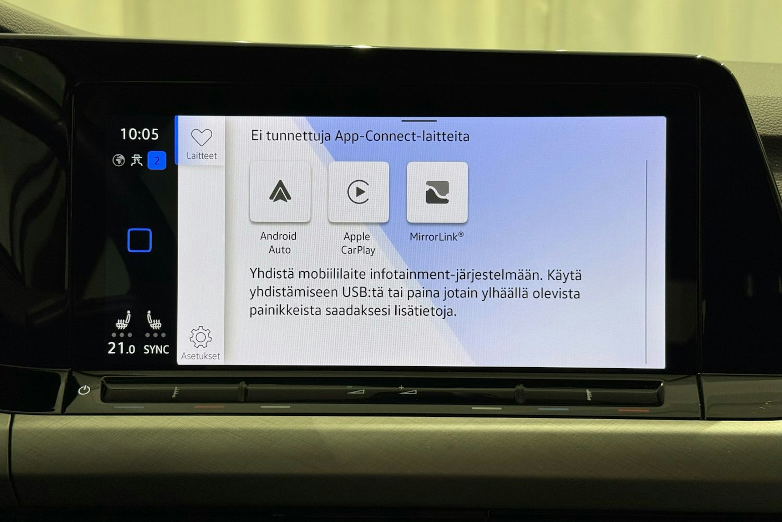 met. hopea Volkswagen Golf 2021 kuva 20.