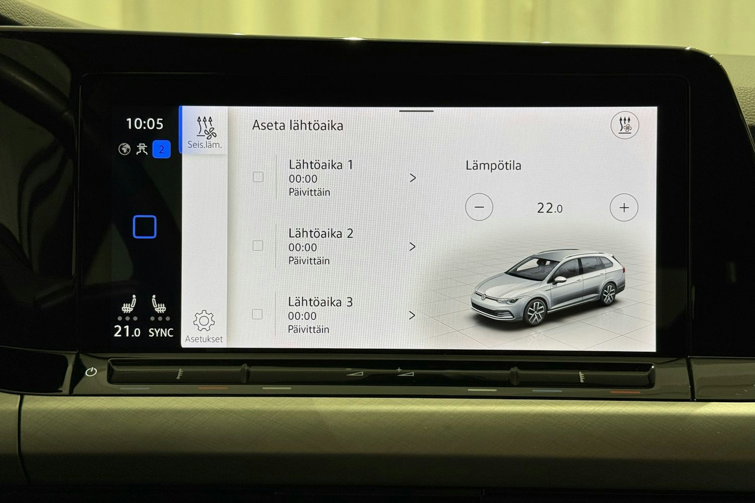 met. hopea Volkswagen Golf 2021 kuva 21.