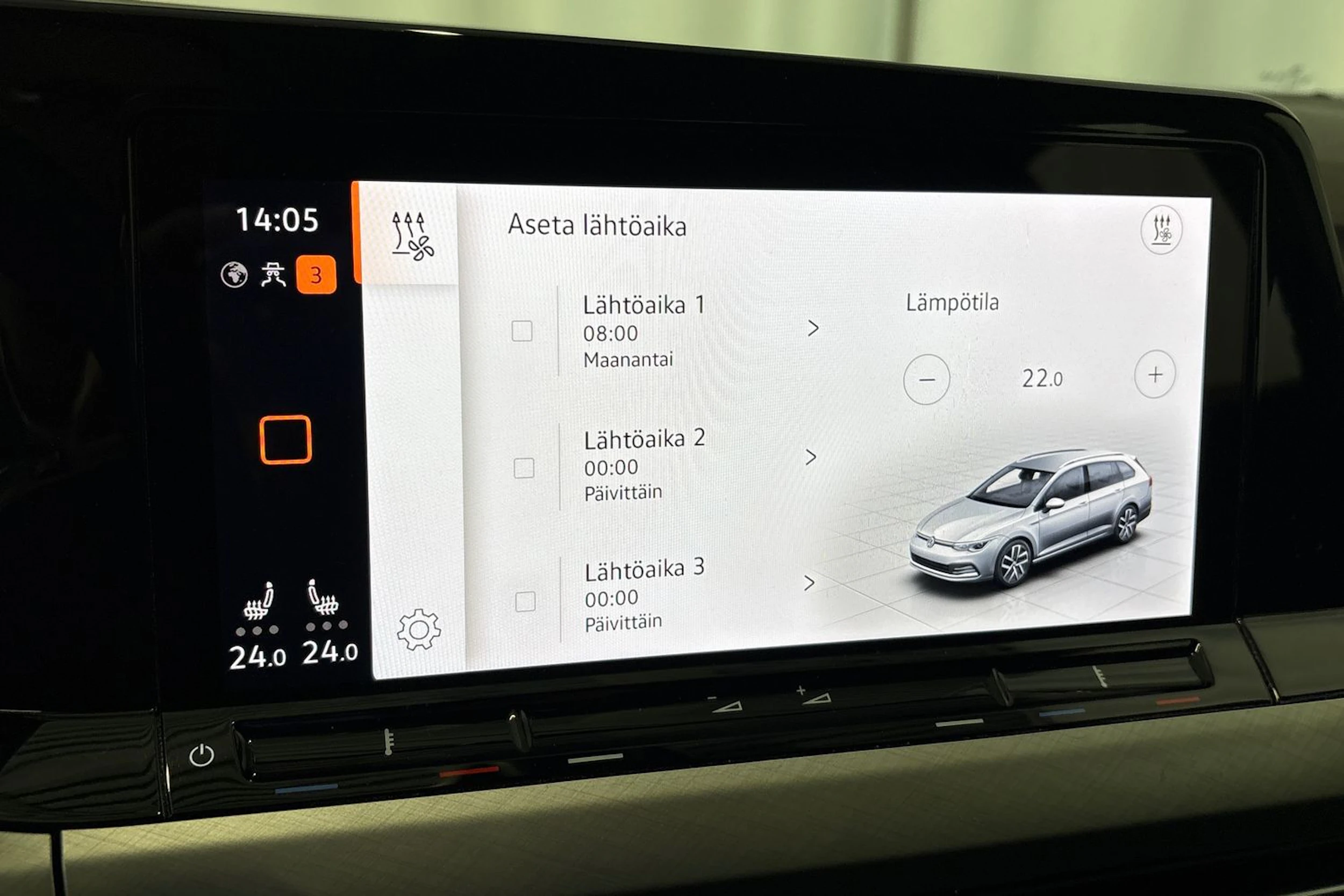 valkoinen Volkswagen Golf 2021 kuva 21.