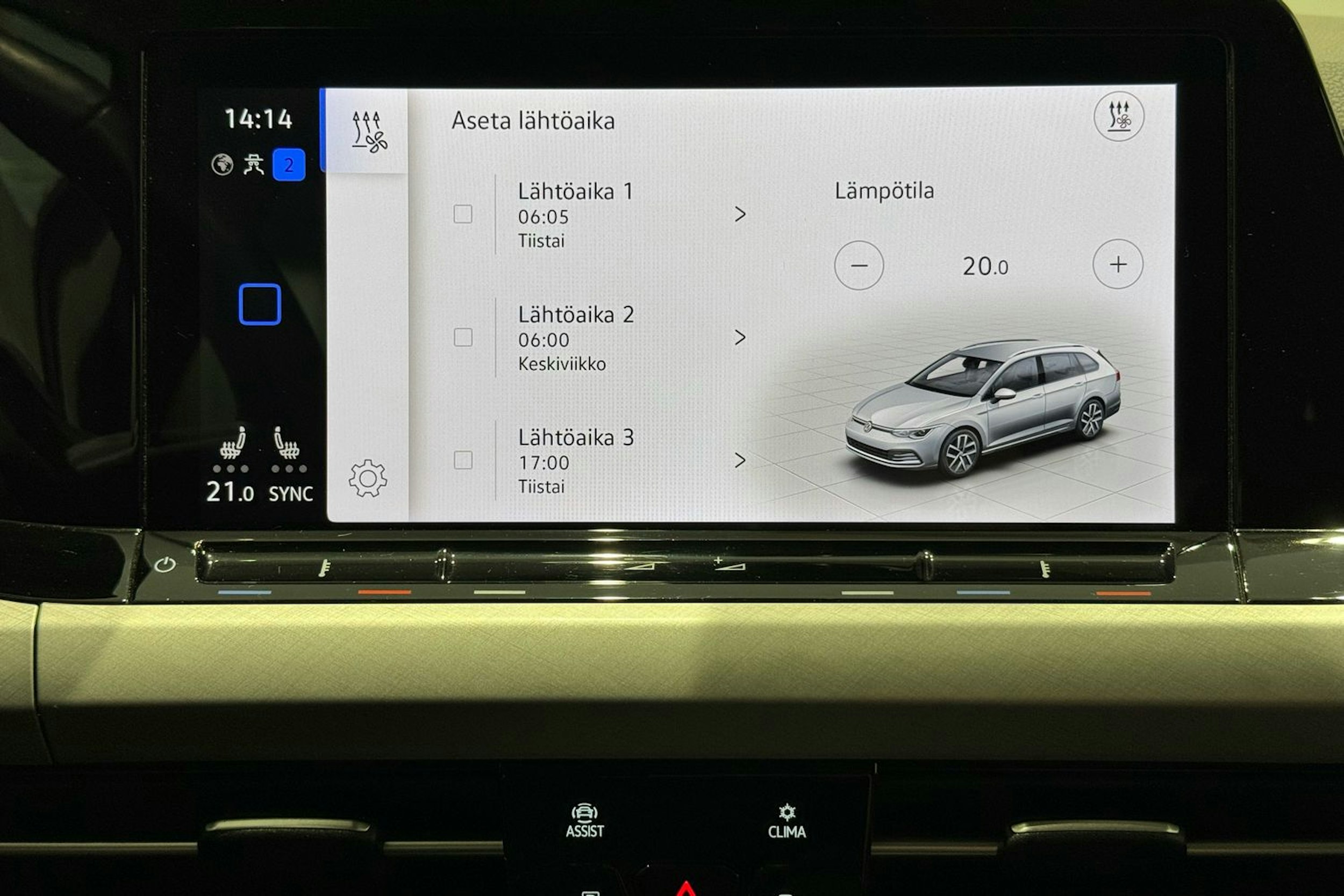 harmaa Volkswagen Golf 2021 kuva 26.