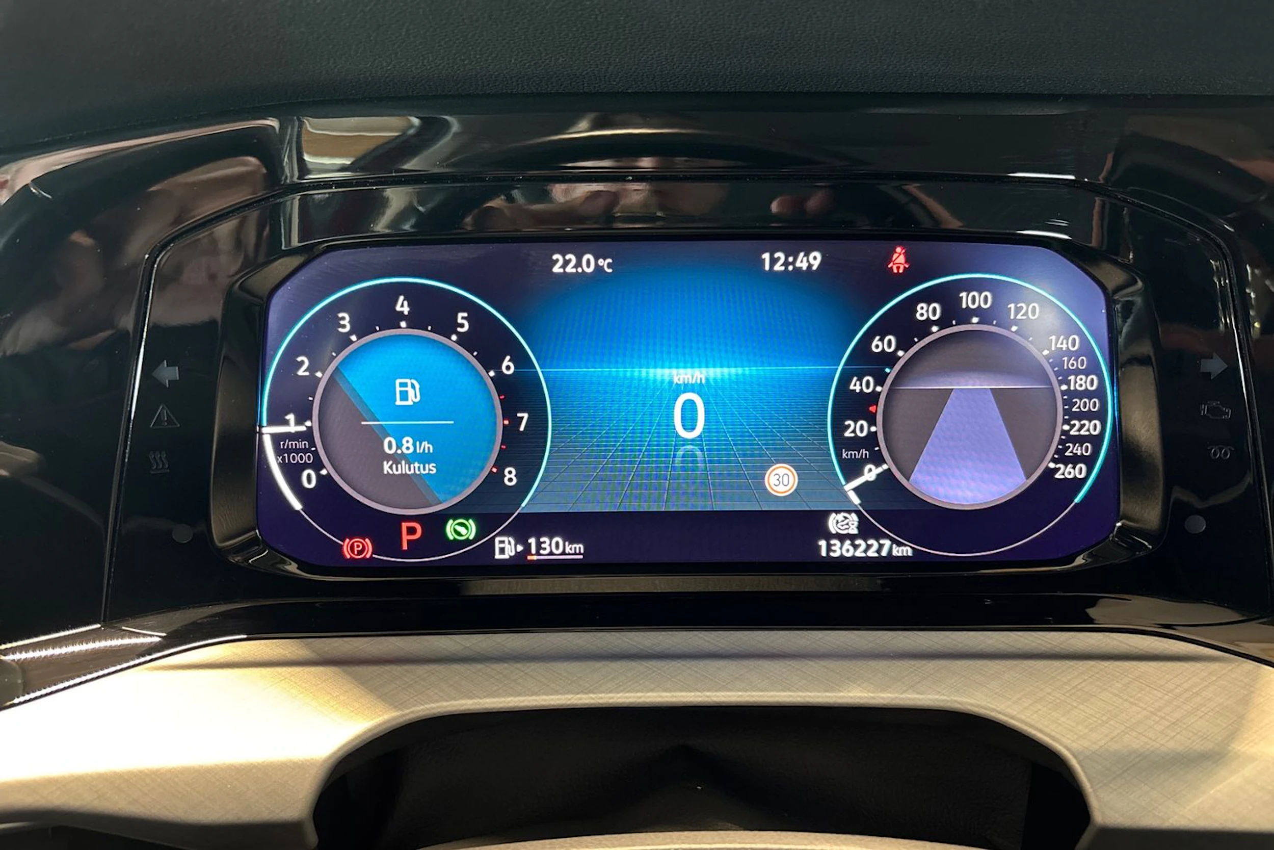 Punainen Volkswagen GOLF 2021 kuva 12.