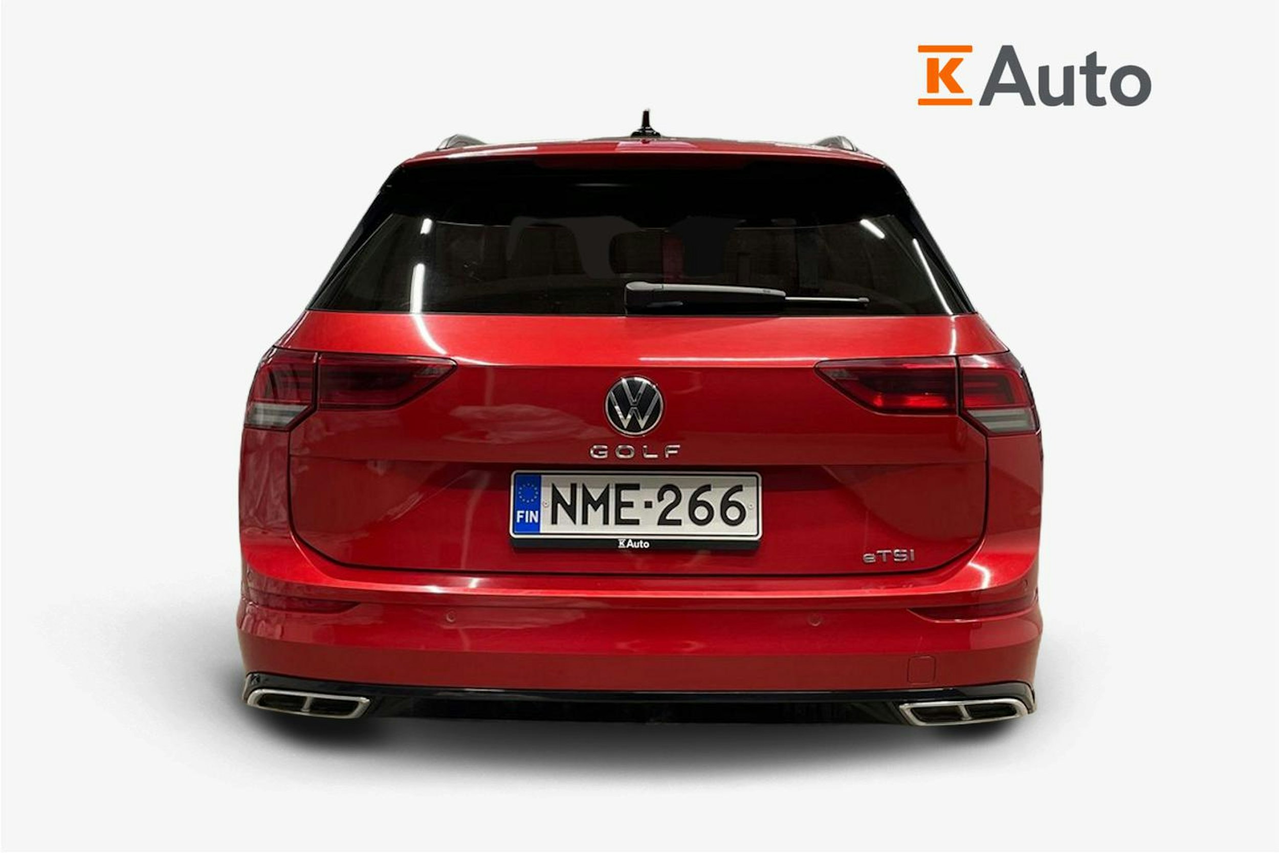 Punainen Volkswagen GOLF 2021 kuva 3.