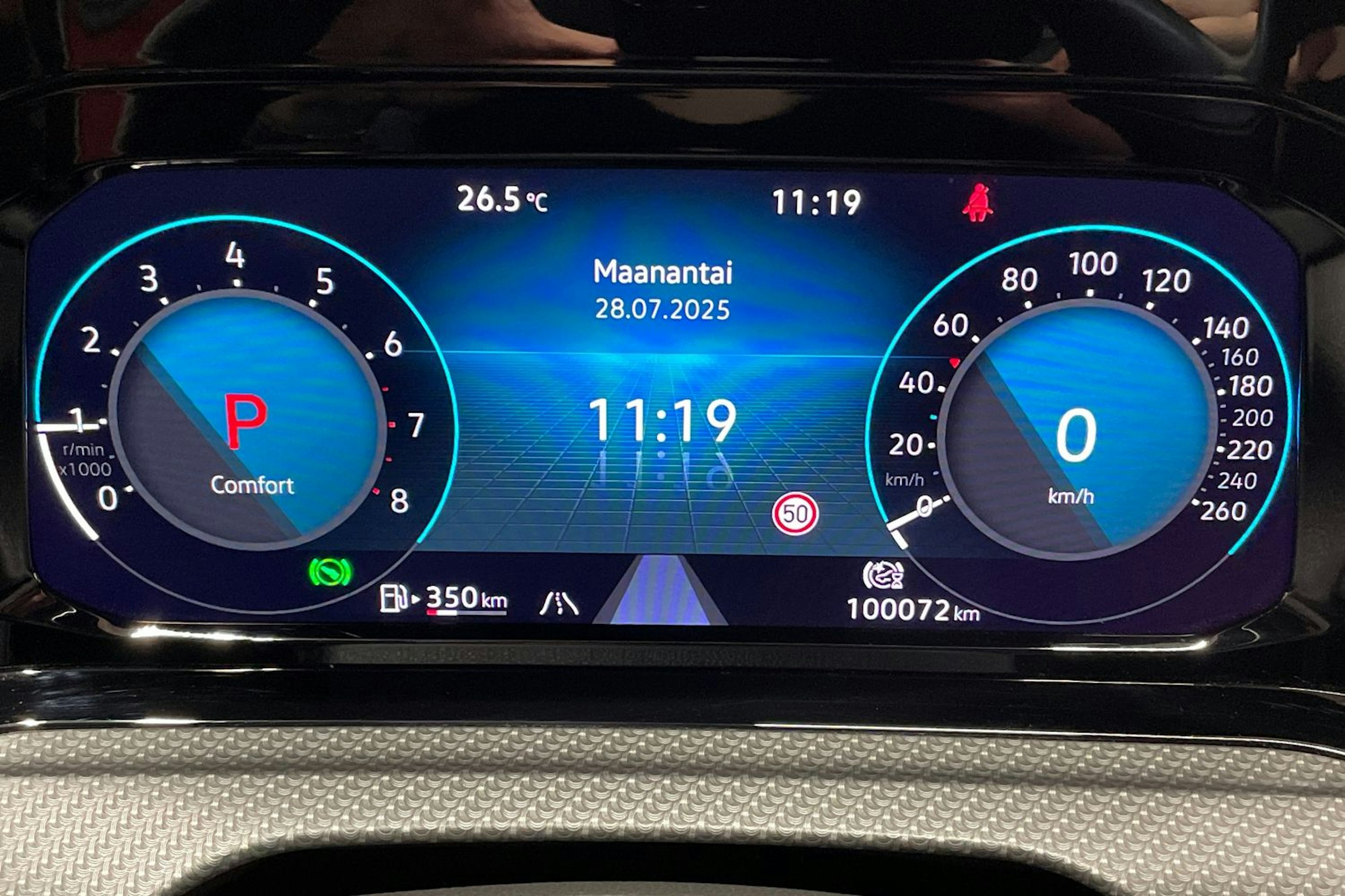Punainen Volkswagen GOLF 2021 kuva 15.