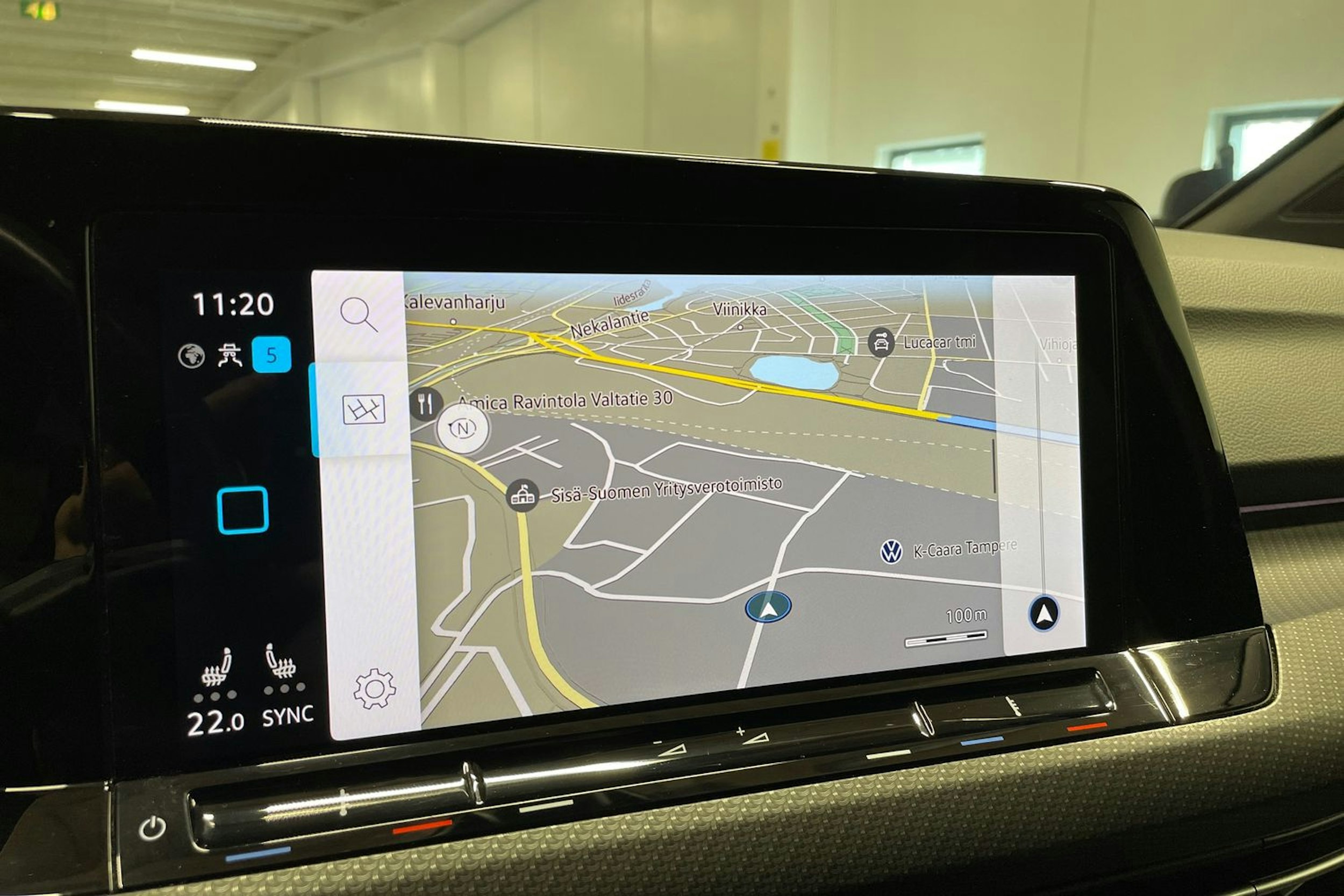 Punainen Volkswagen GOLF 2021 kuva 16.