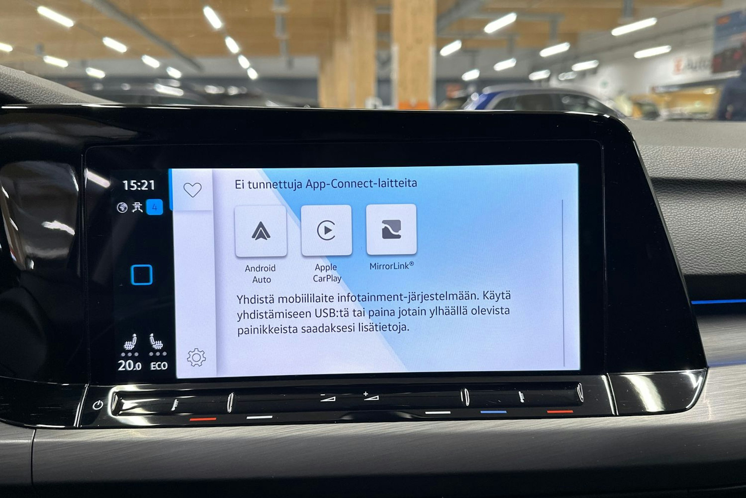 sininen Volkswagen Golf 2021 kuva 20.