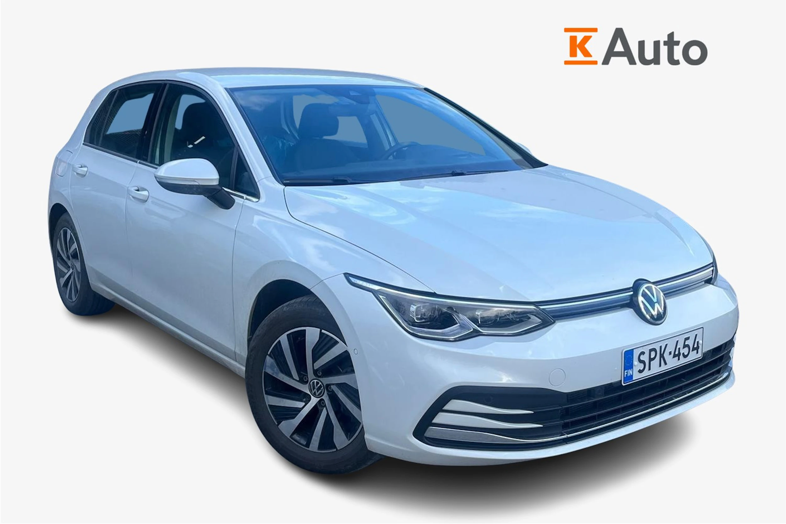 Valkoinen Volkswagen GOLF 2021 kuva 1.