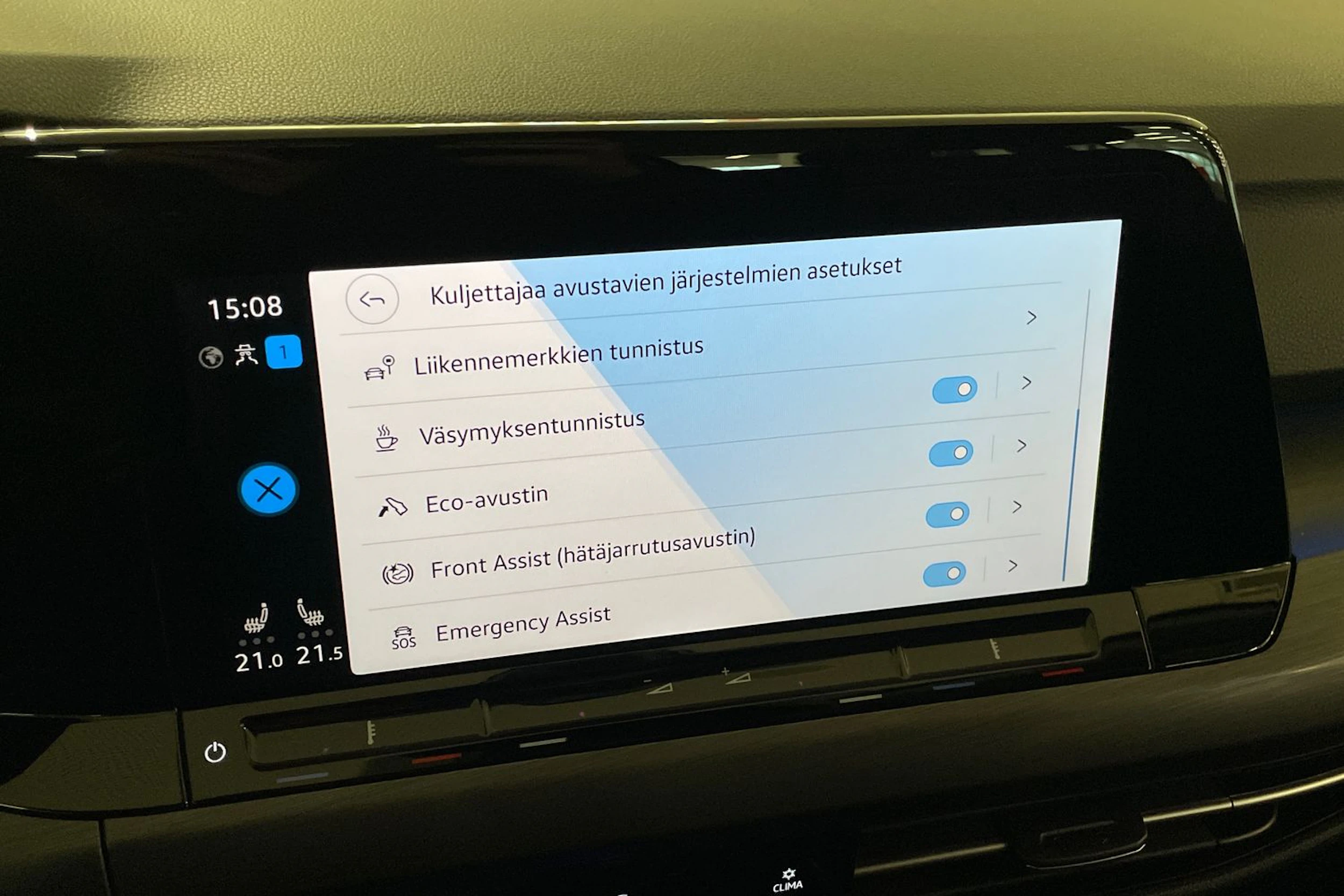 Harmaa Volkswagen GOLF 2021 kuva 20.