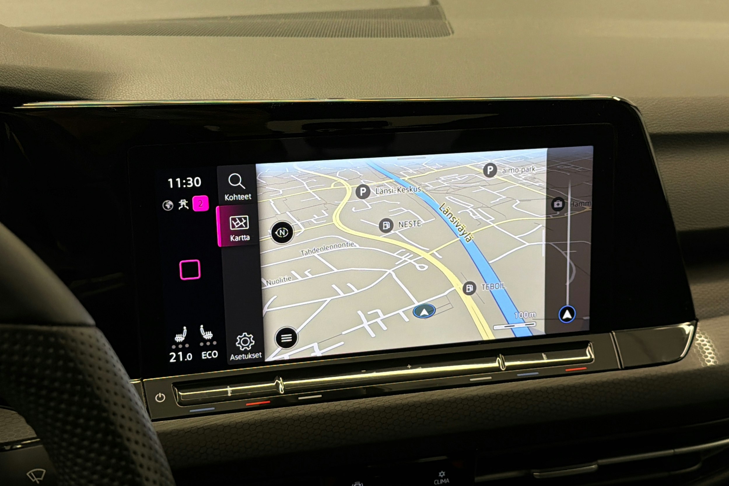 Valkoinen Volkswagen GOLF 2021 kuva 27.