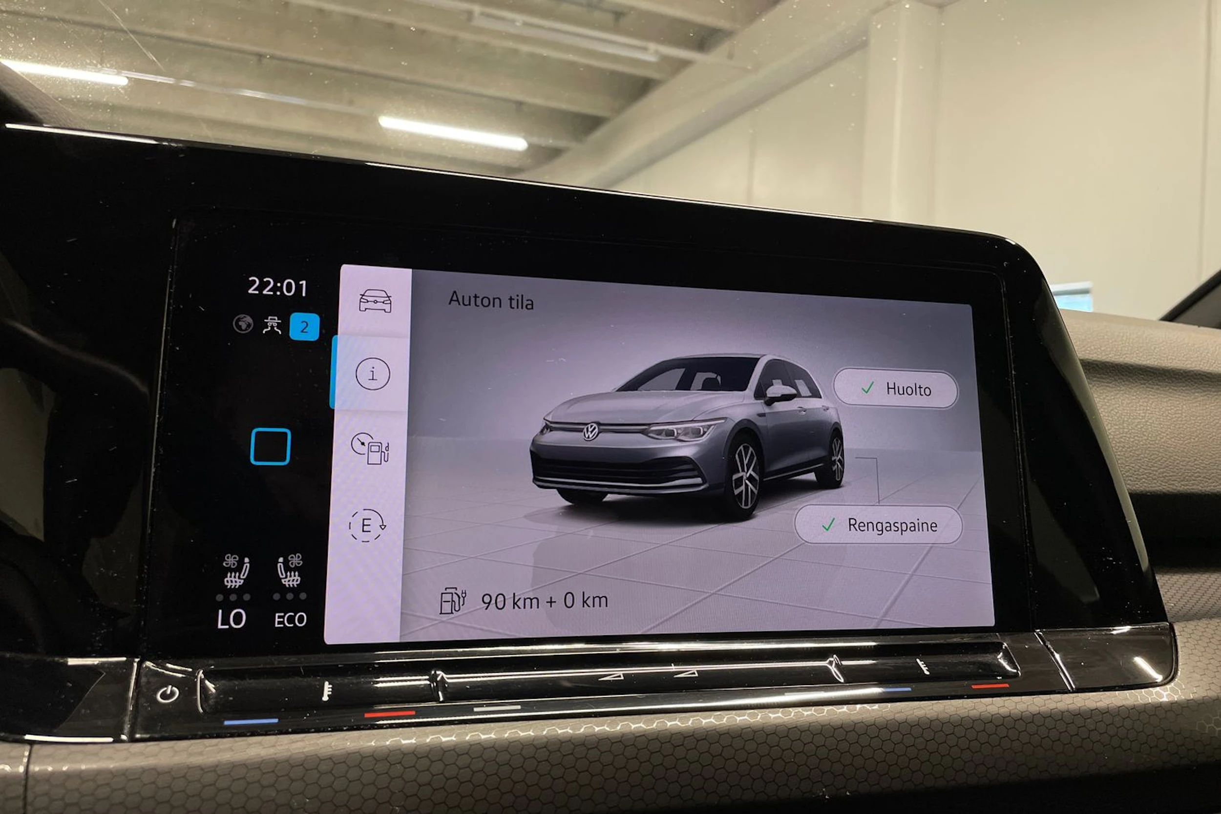 Harmaa Volkswagen GOLF 2021 kuva 18.