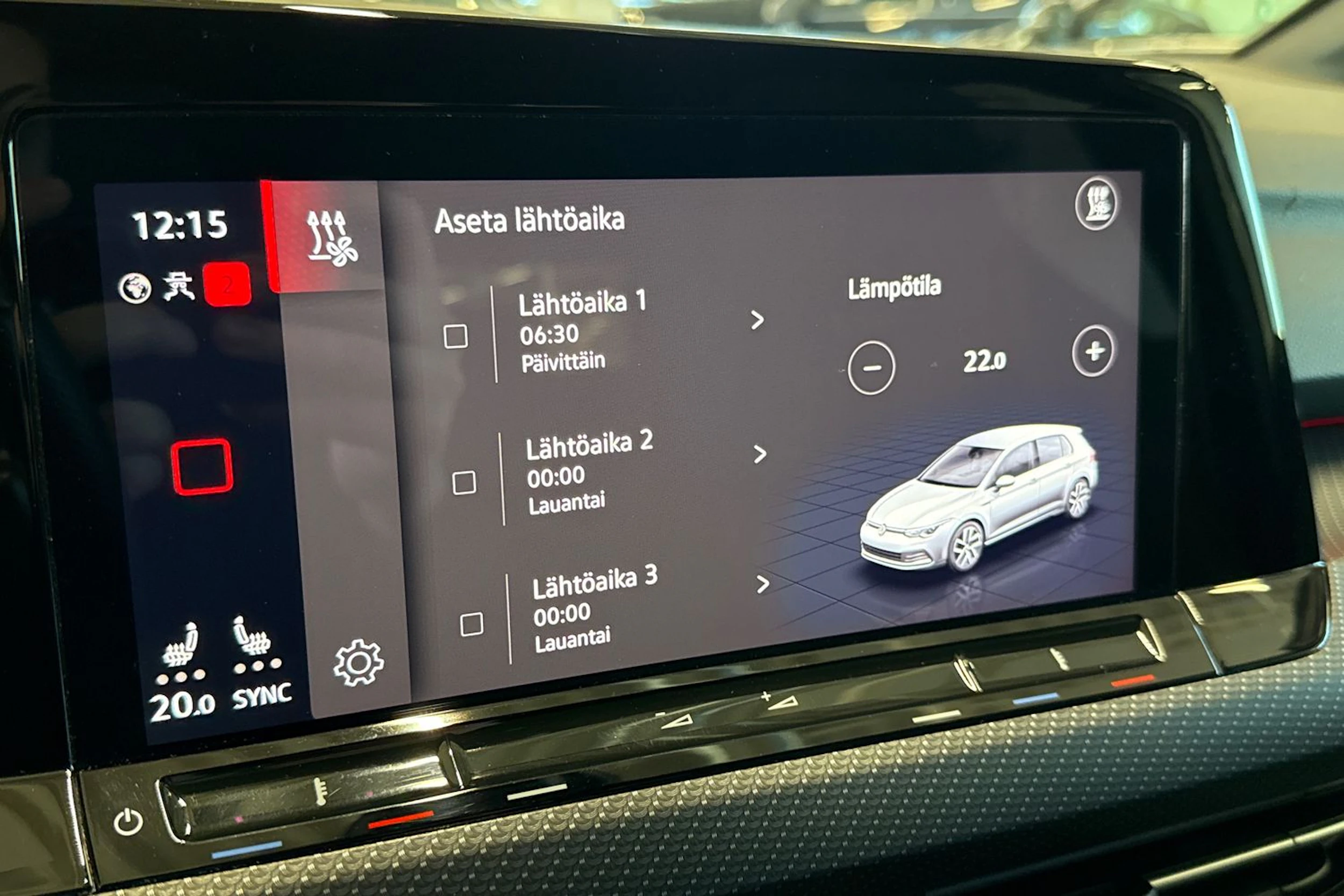 valkoinen Volkswagen Golf 2022 kuva 23.