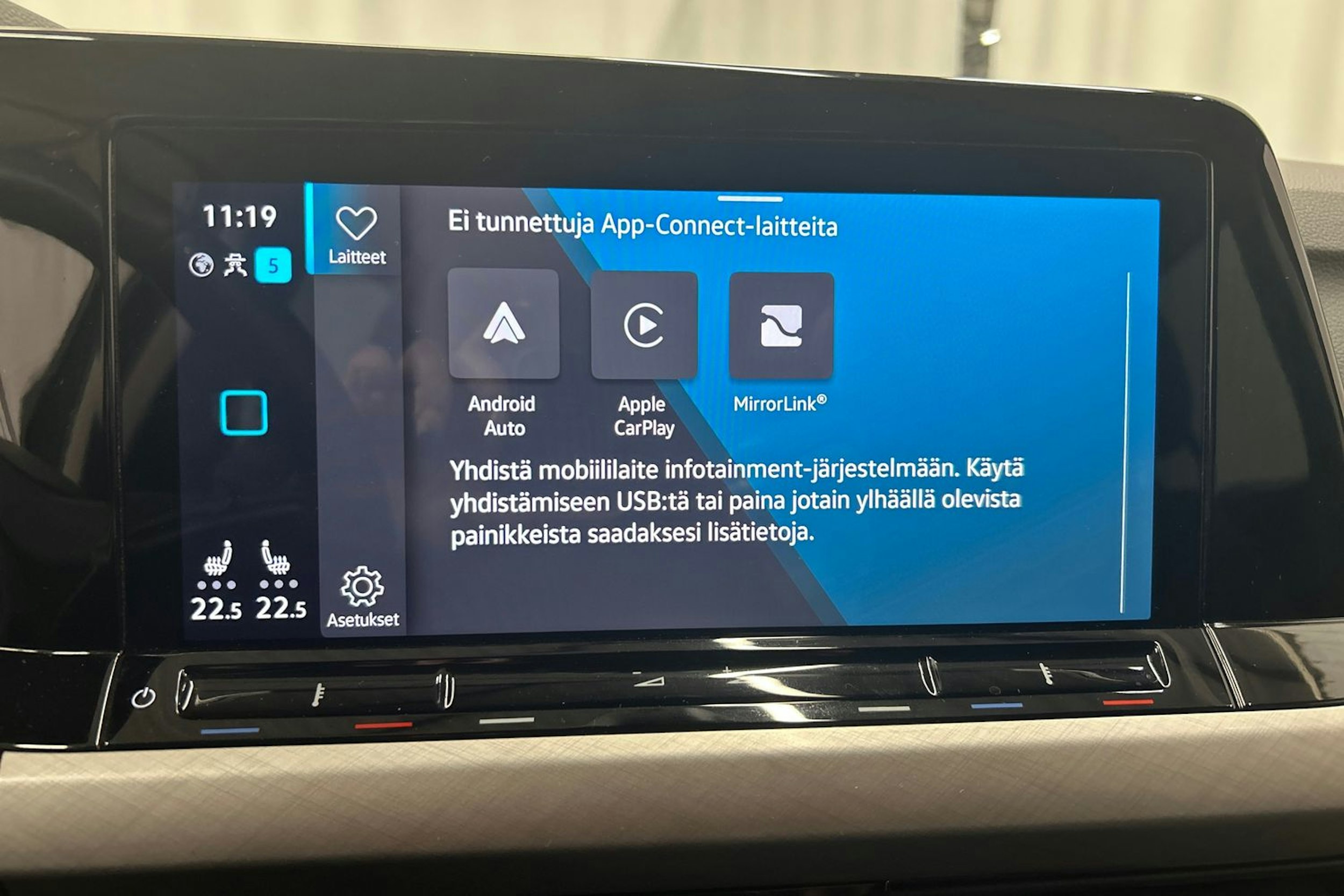 met. harmaa Volkswagen Golf 2022 kuva 21.