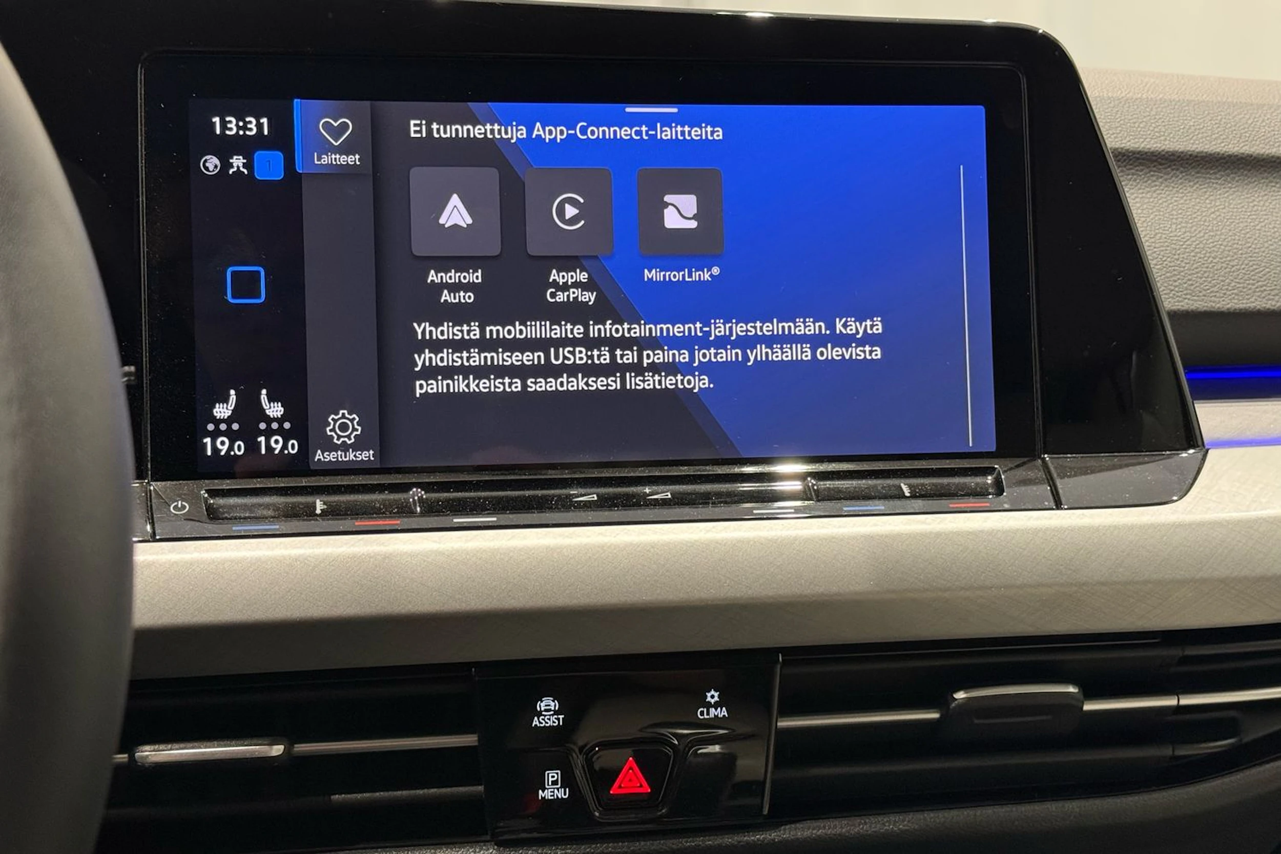 sininen Volkswagen Golf 2023 kuva 25.