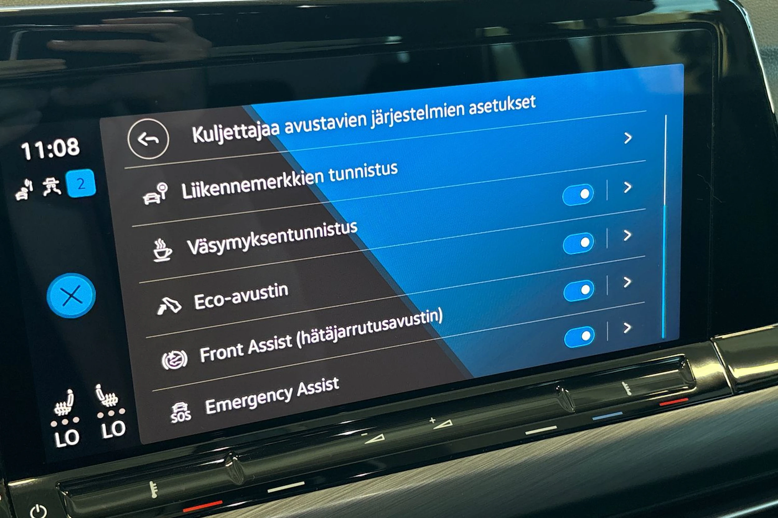 Sininen Volkswagen GOLF 2023 kuva 34.