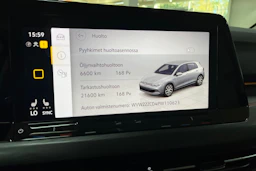Sininen Volkswagen GOLF 2023 kuva 19.