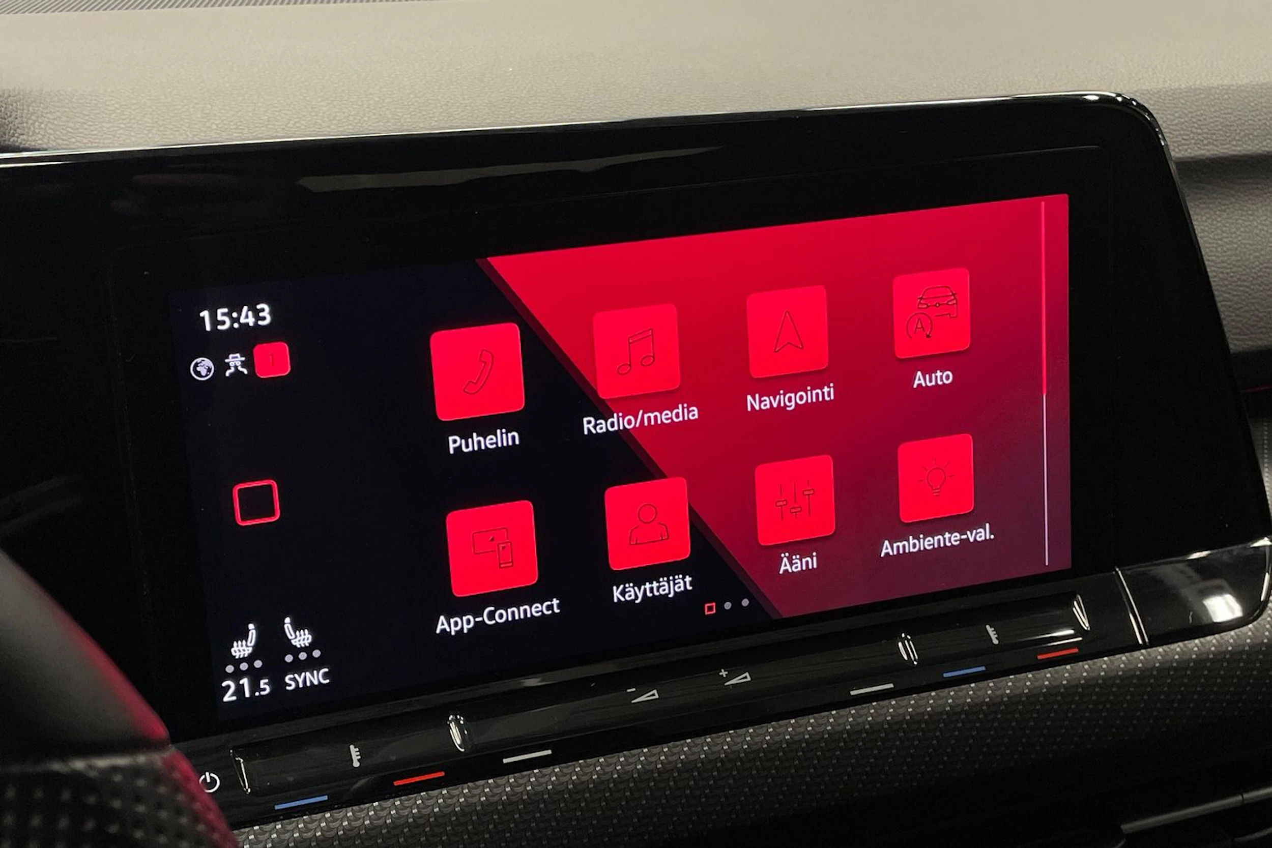 Sininen Volkswagen GOLF 2023 kuva 16.