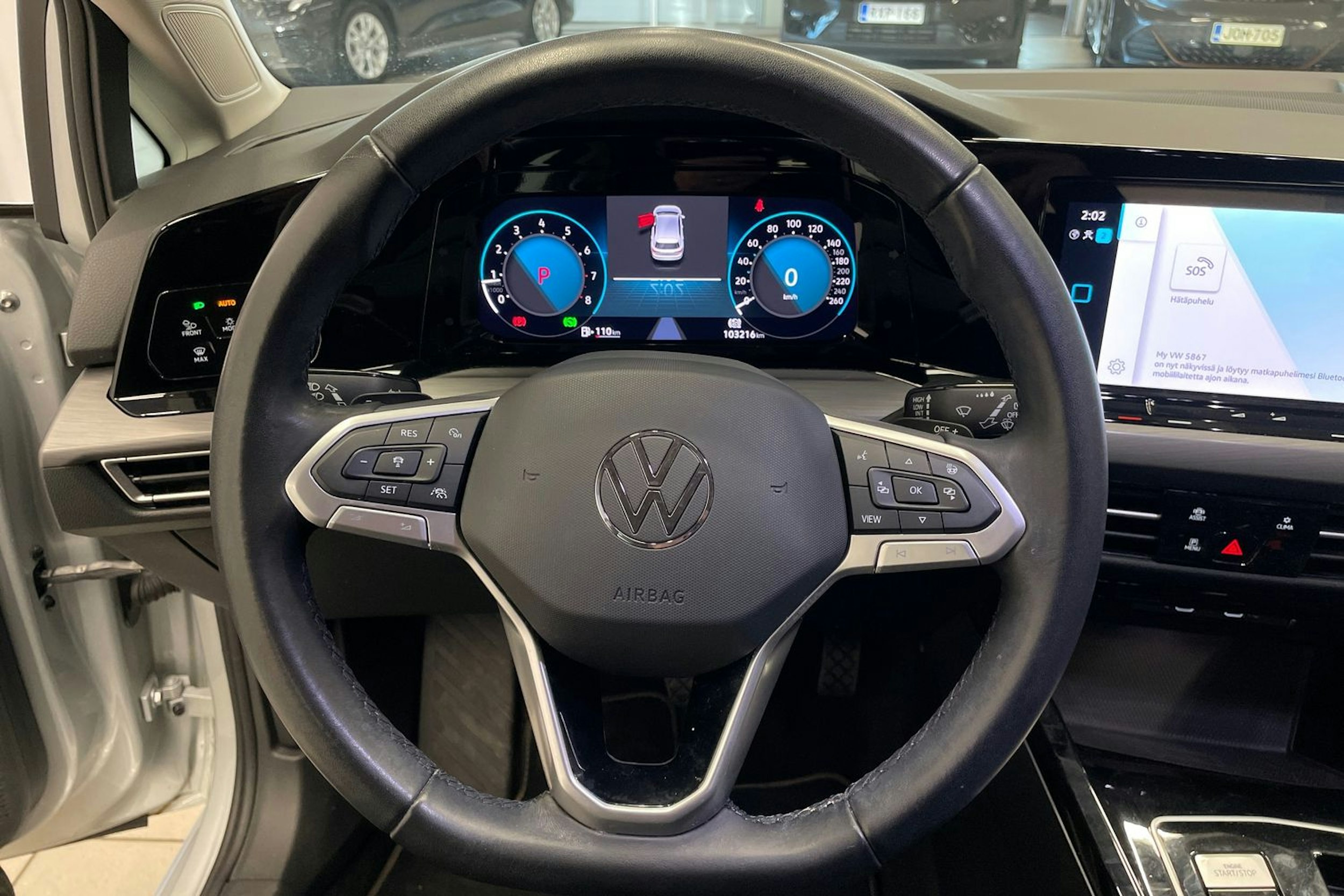 Harmaa Volkswagen GOLF 2023 kuva 14.