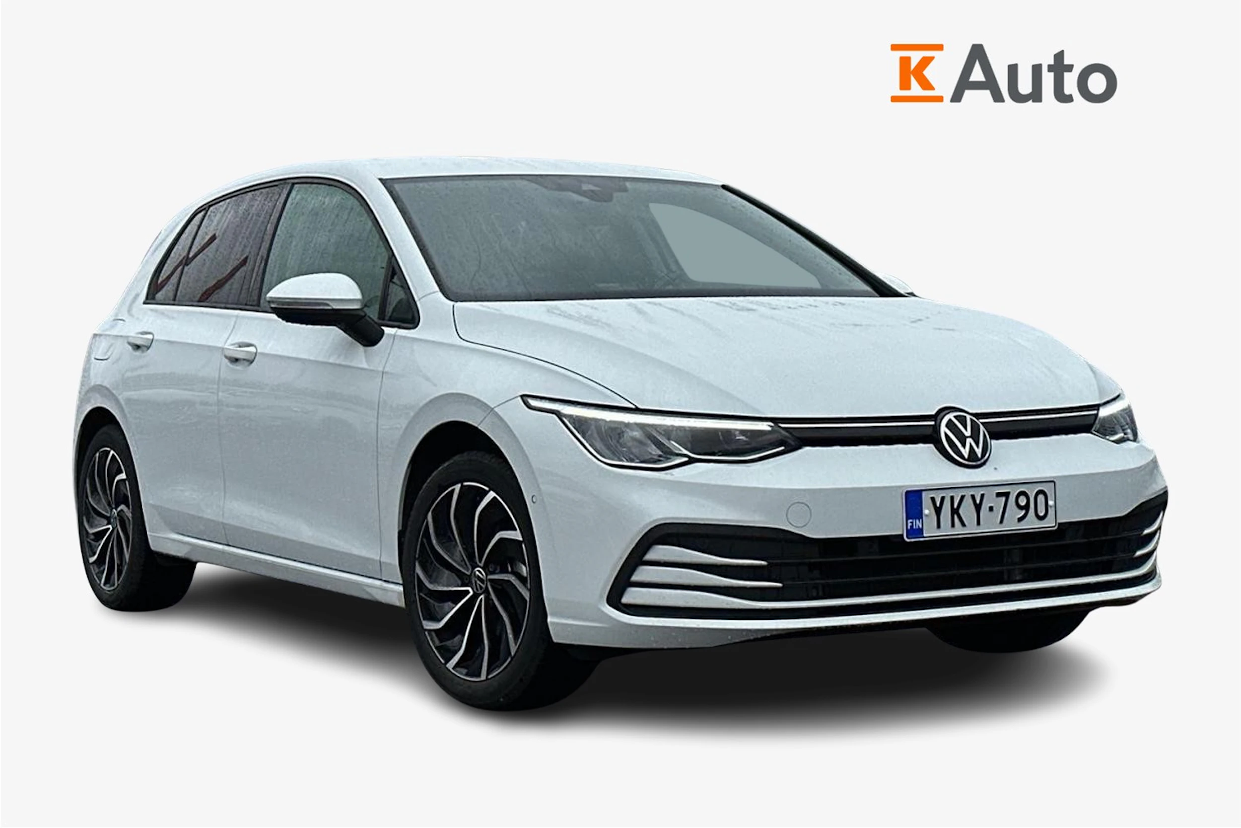valkoinen Volkswagen Golf 2023 kuva 1.
