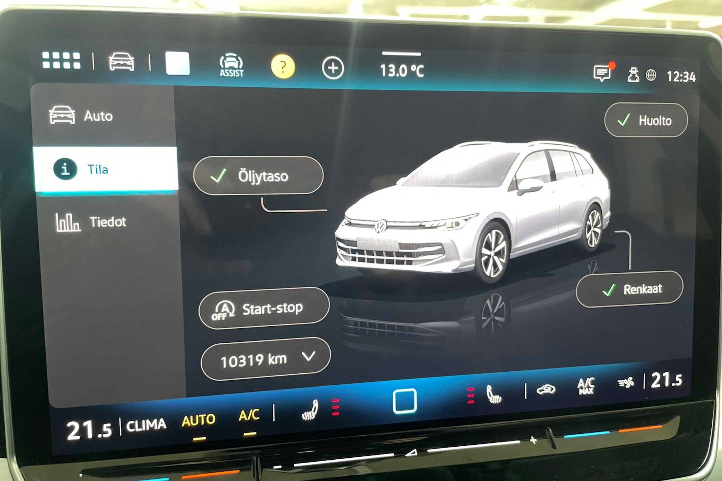 Valkoinen Volkswagen GOLF 2025 kuva 29.