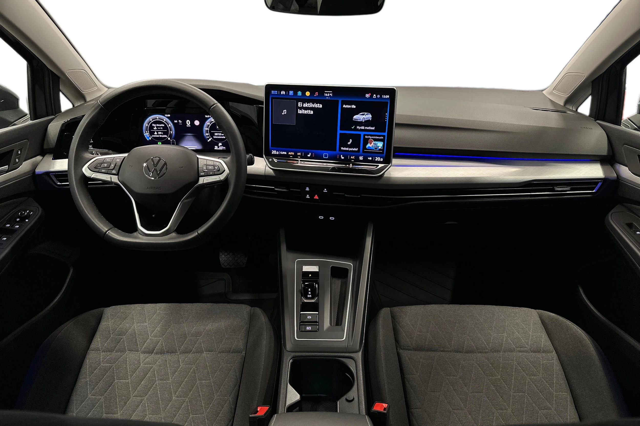 sininen Volkswagen Golf 2025 kuva 9.