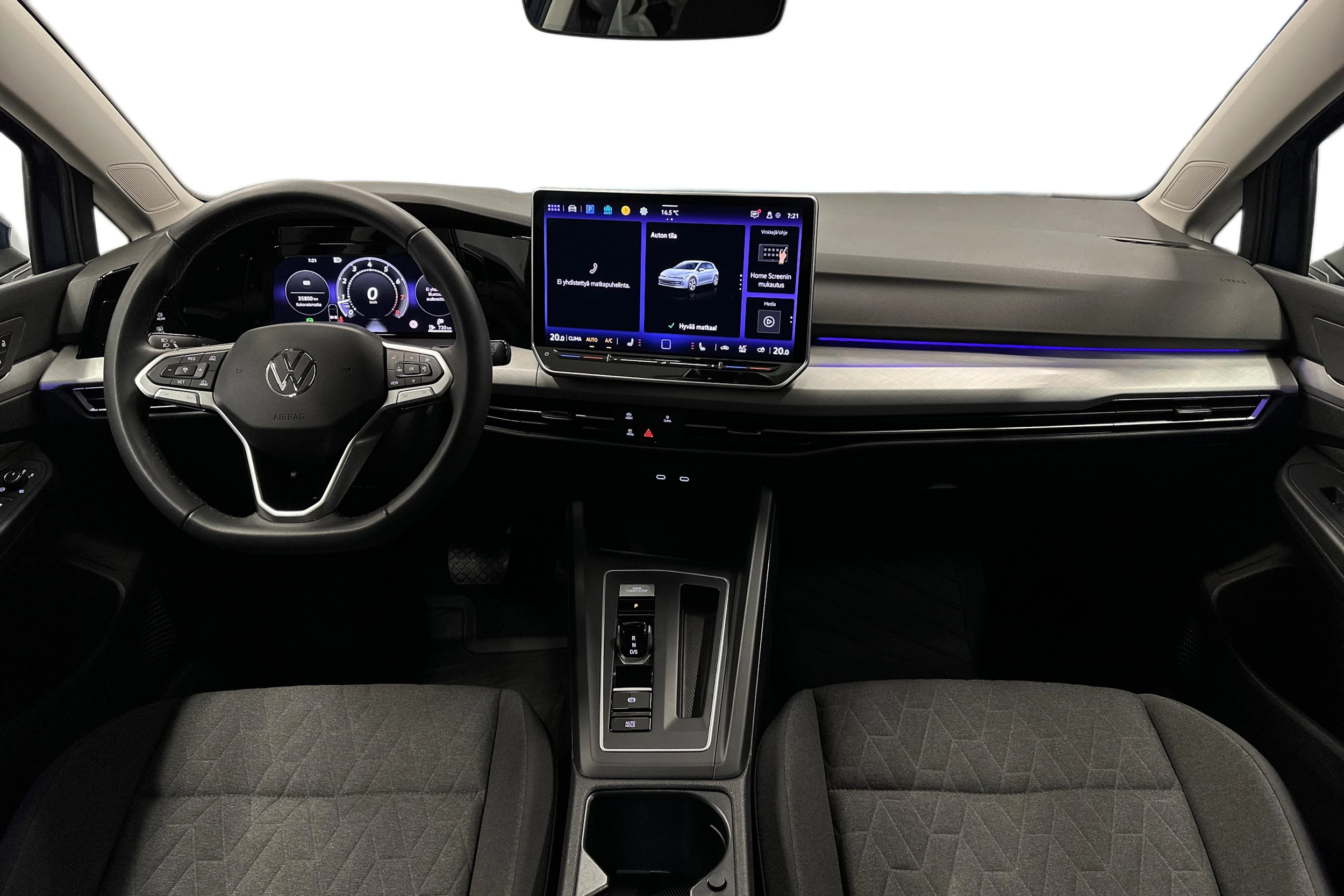 sininen Volkswagen Golf 2025 kuva 9.