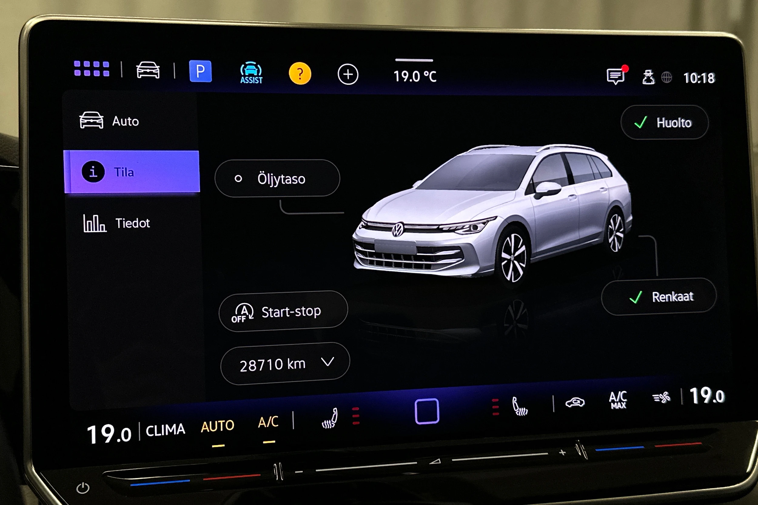 sininen Volkswagen Golf 2025 kuva 21.