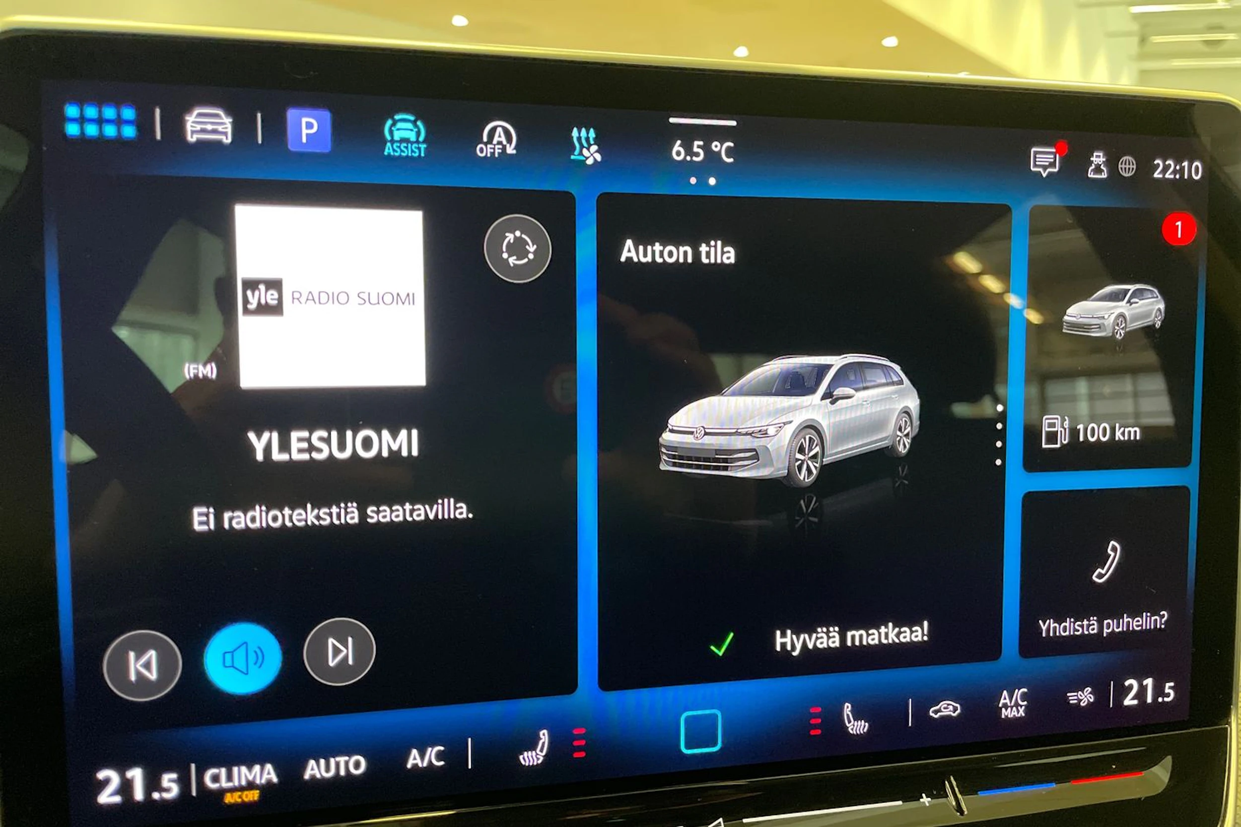 Sininen Volkswagen GOLF 2025 kuva 22.