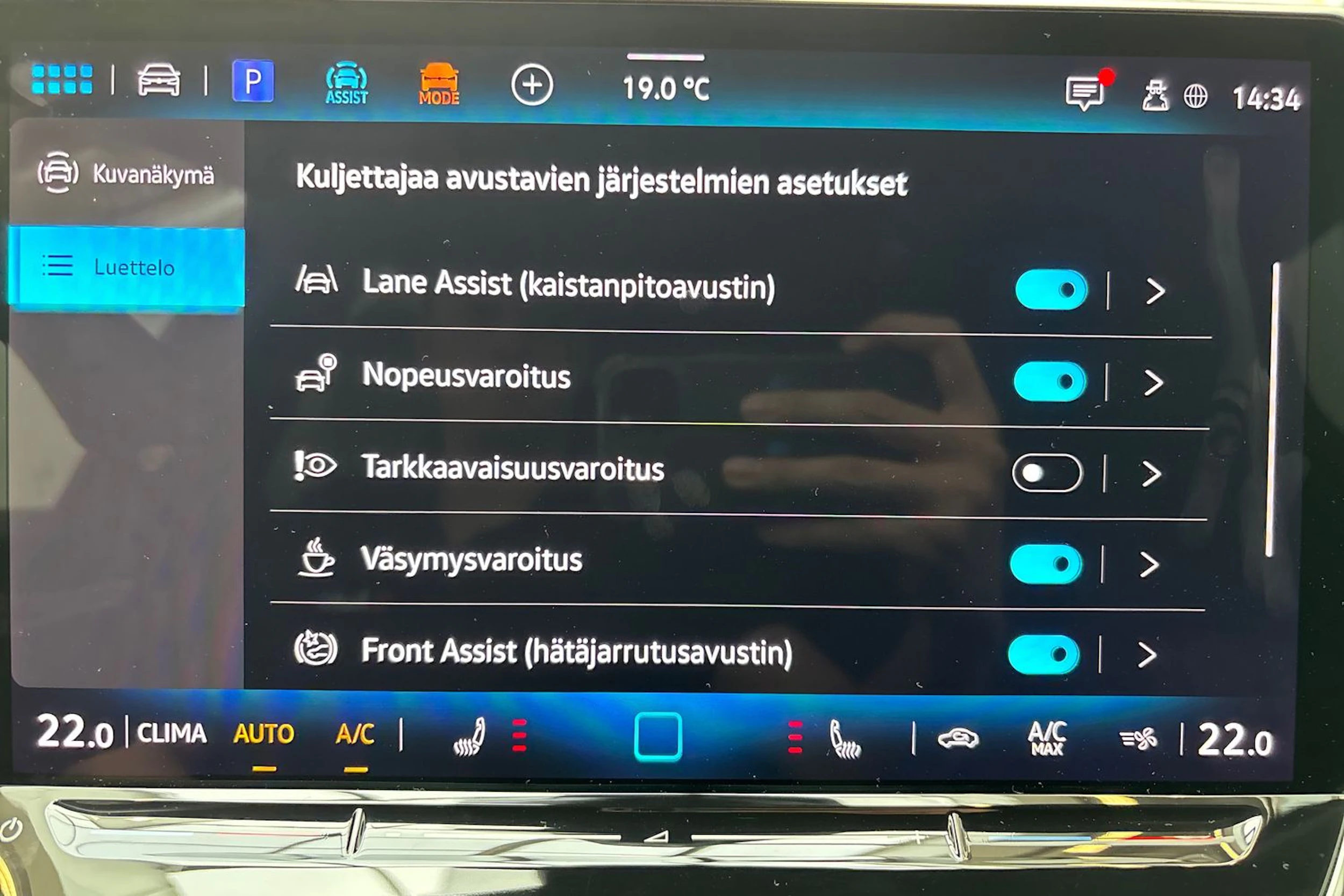 Musta Volkswagen GOLF 2025 kuva 20.