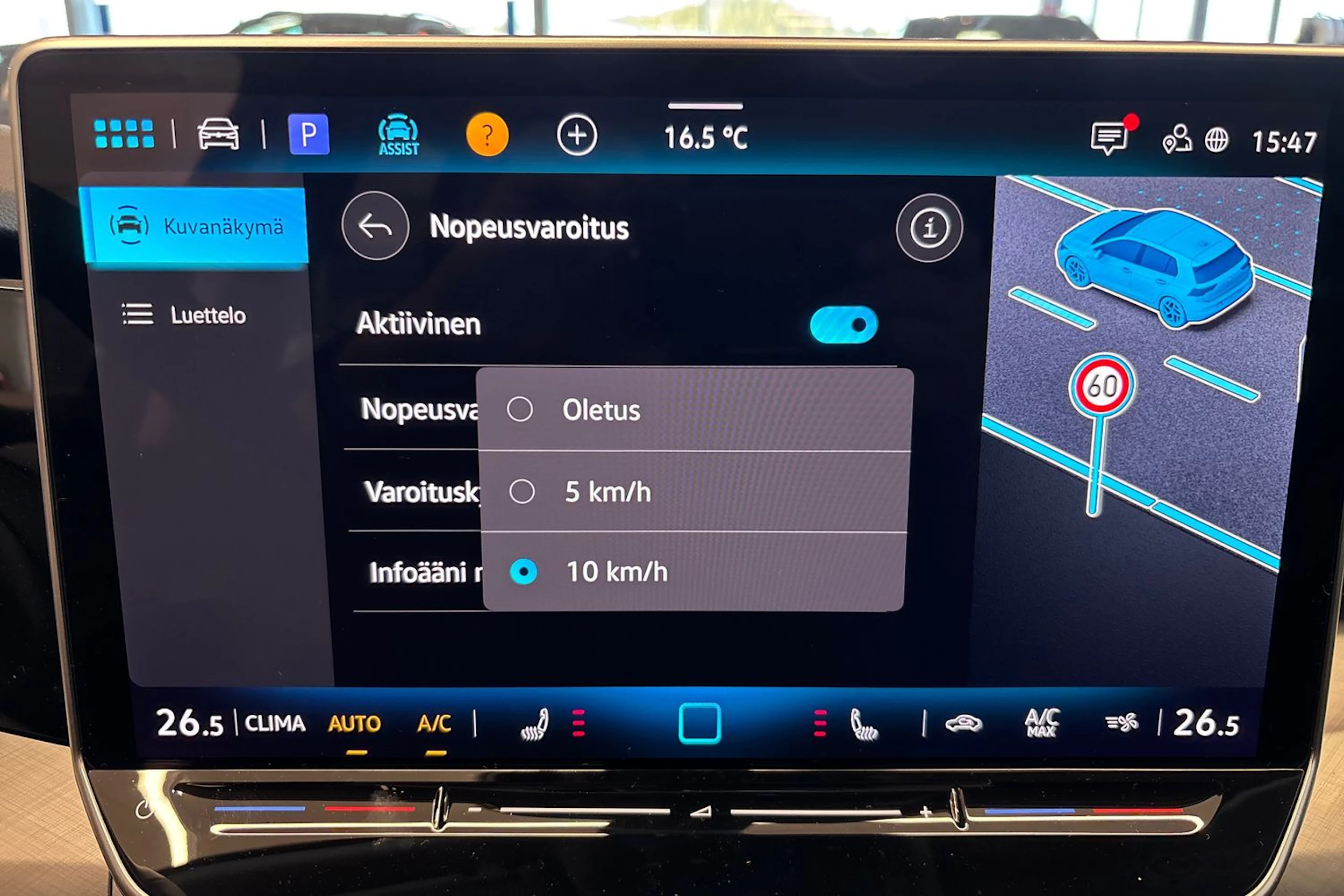 sininen Volkswagen Golf 2026 kuva 17.